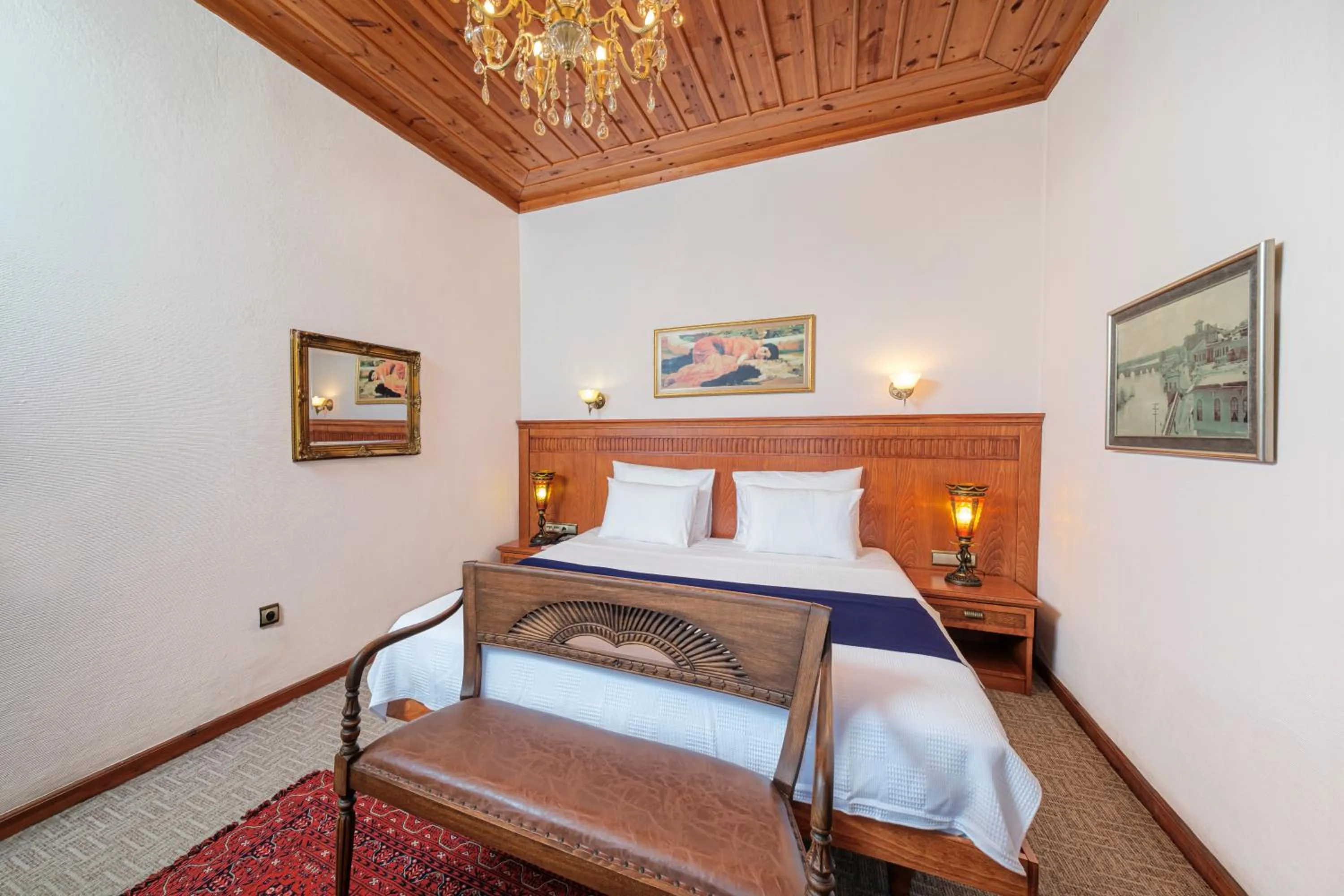 Bed in Hotel Bosnali