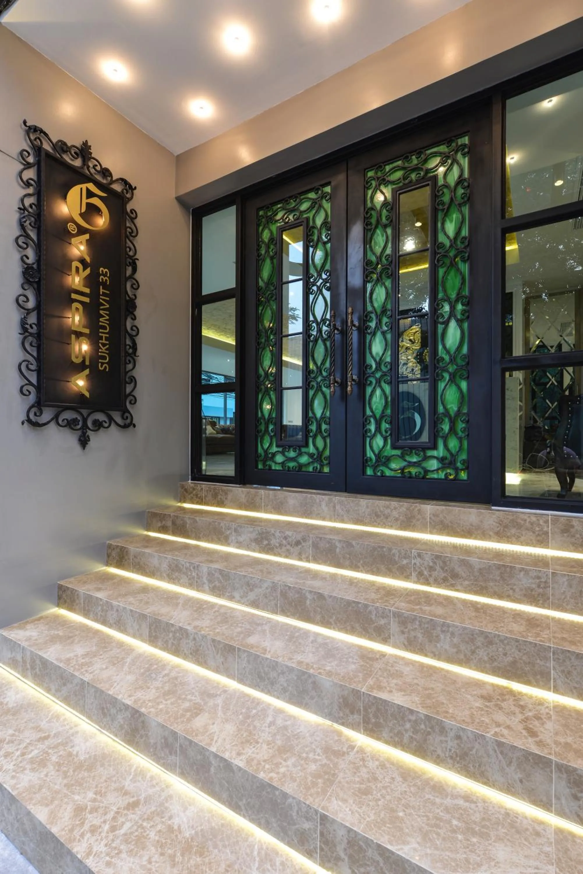 Decorative detail in Aspira G Sukhumvit 33