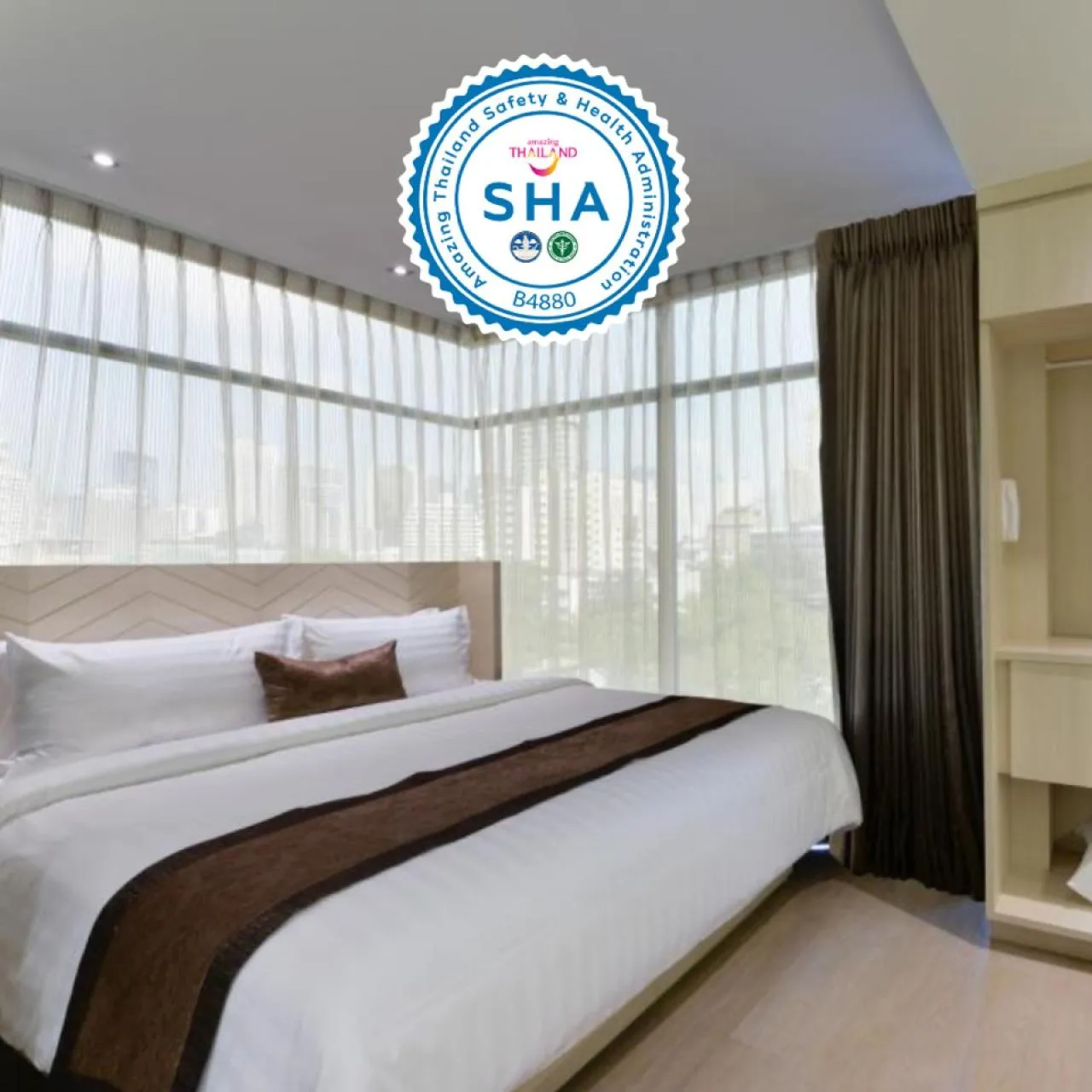 Bed in Aspira G Sukhumvit 33