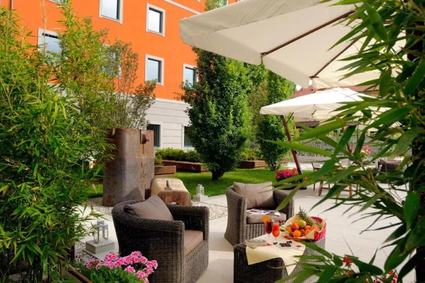 Garden in Best Western Falck Village Milano Sesto