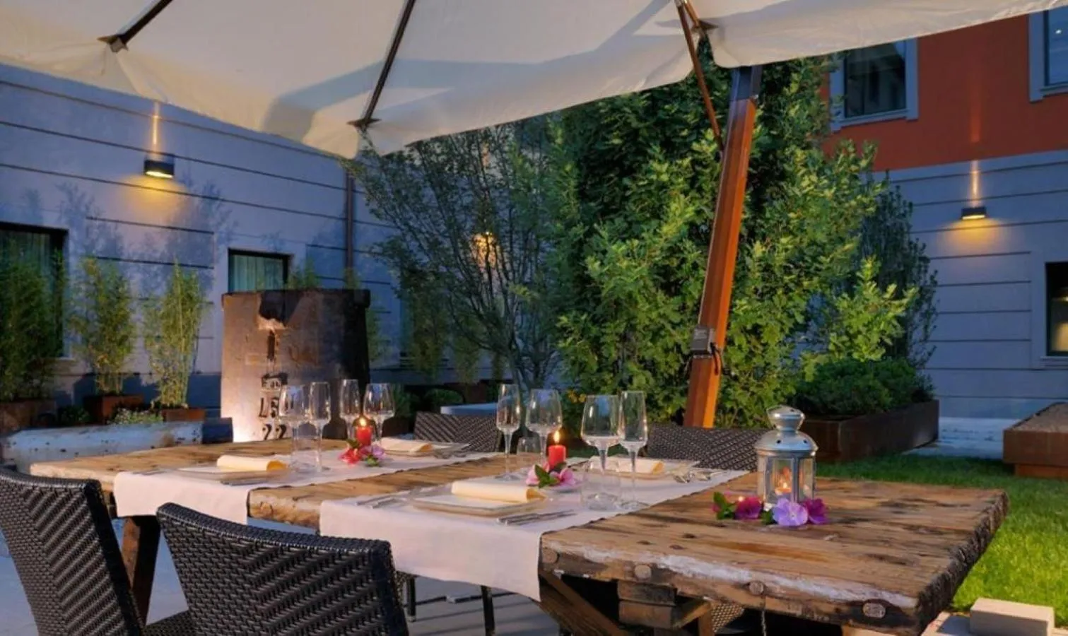 Garden in Best Western Falck Village Milano Sesto