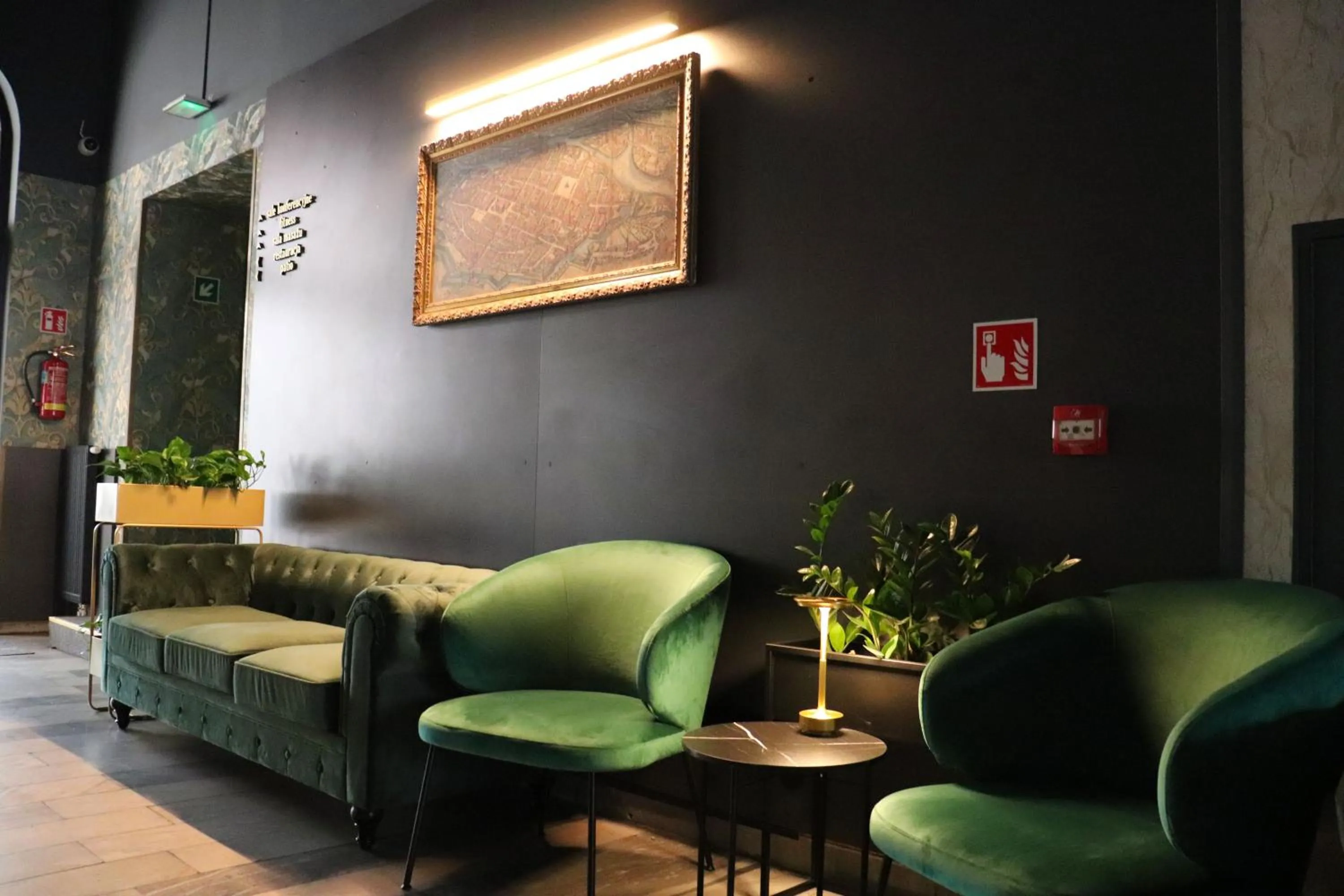 Lobby or reception in Hotel Polonia Centrum