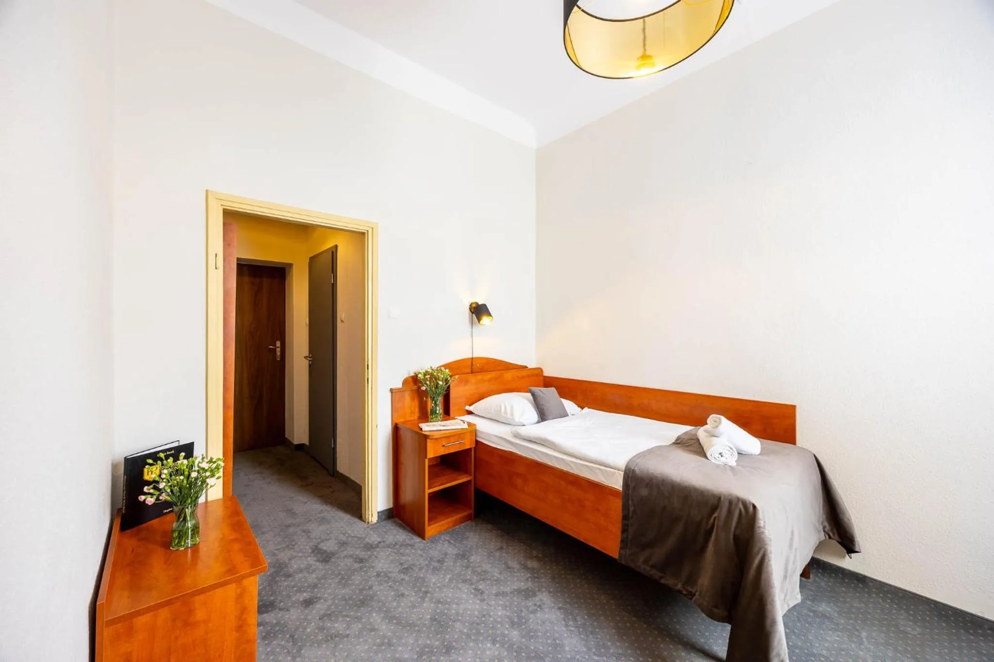 Bed in Hotel Polonia Centrum