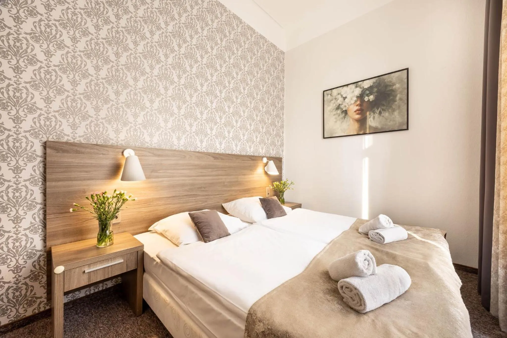 Bedroom, Bed in Hotel Polonia Centrum