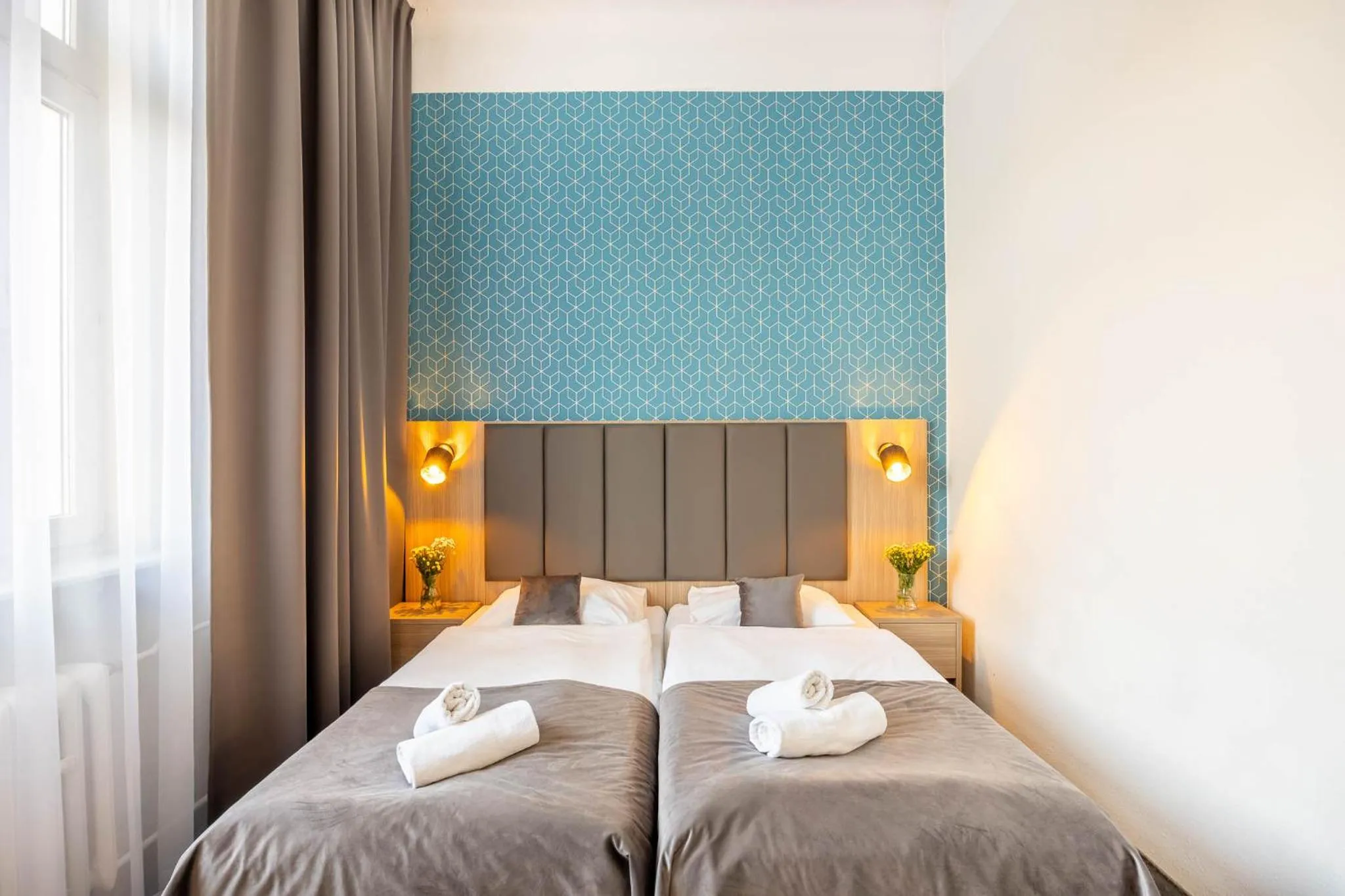 Bed in Hotel Polonia Centrum