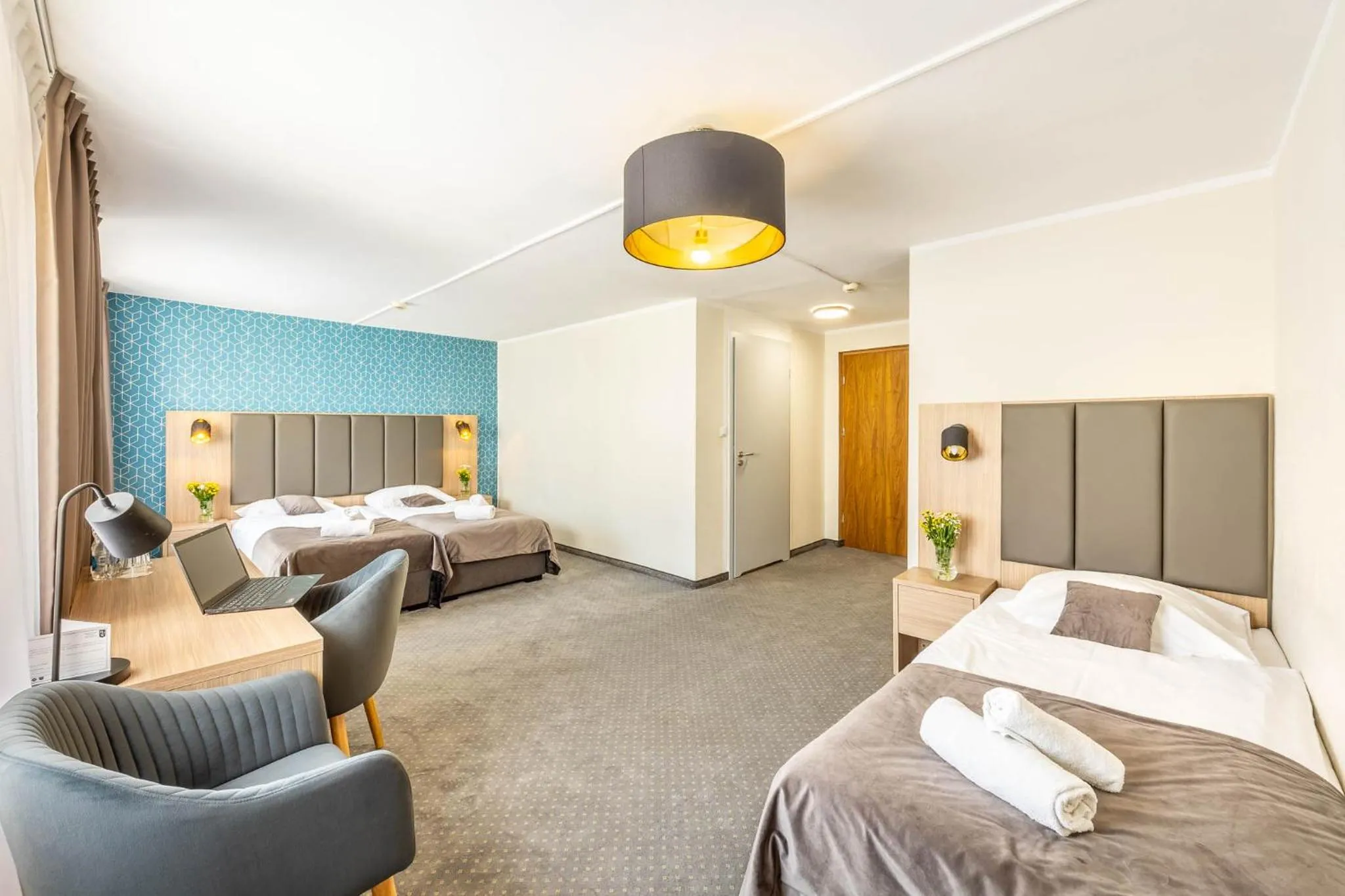 Photo of the whole room, Bed in Hotel Polonia Centrum