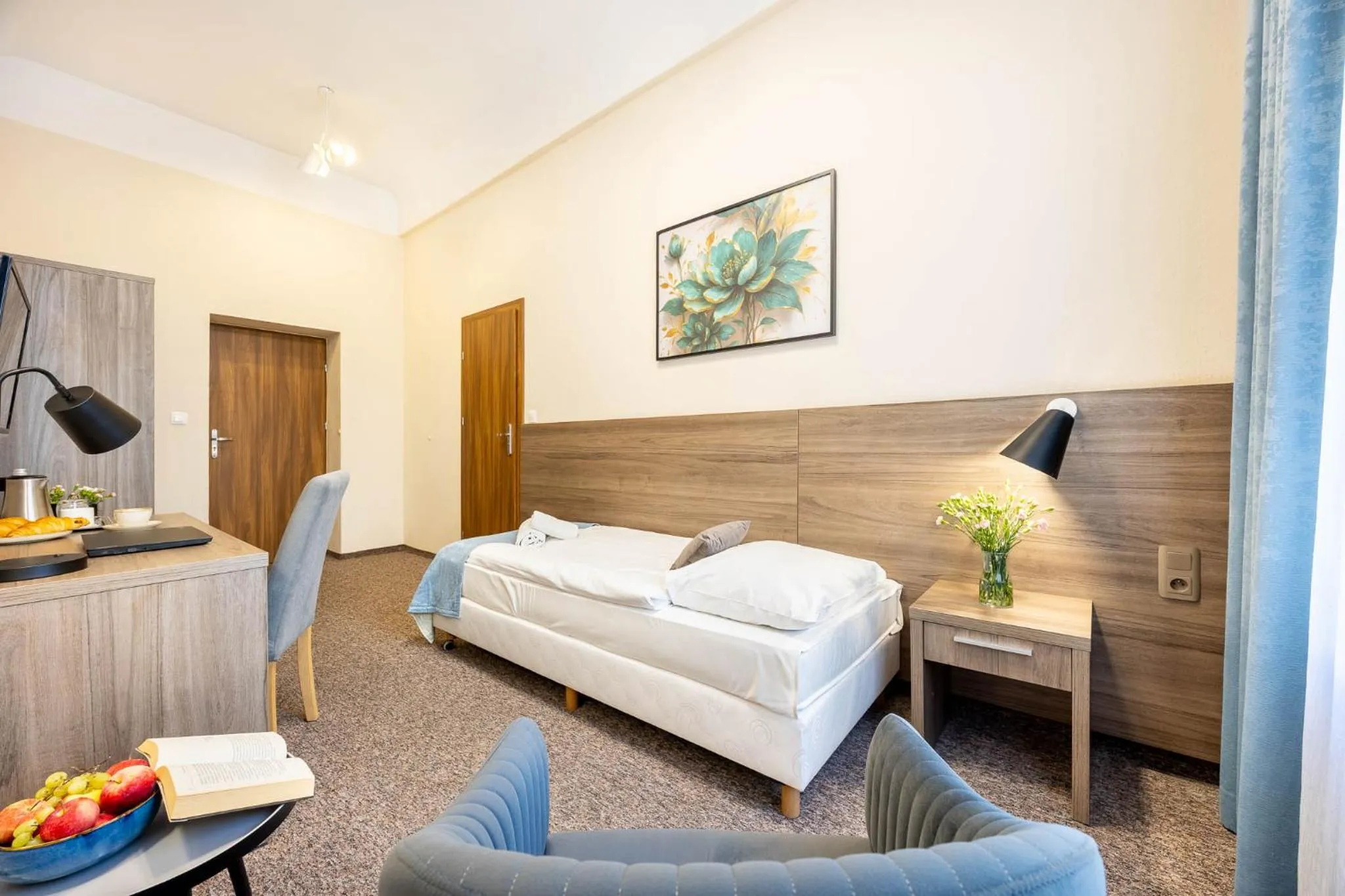 Bed in Hotel Polonia Centrum