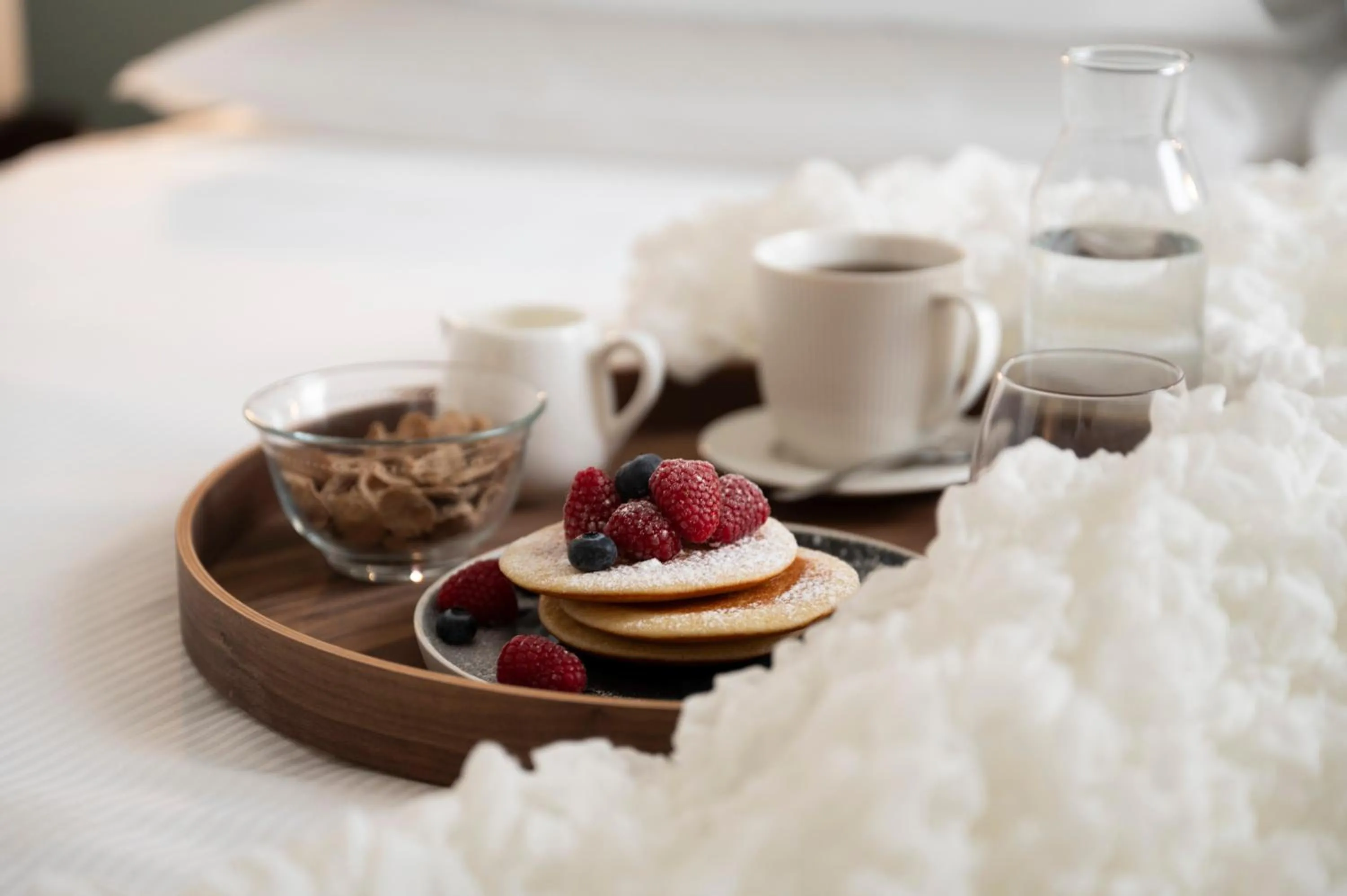 Continental breakfast in Hotel Plaza