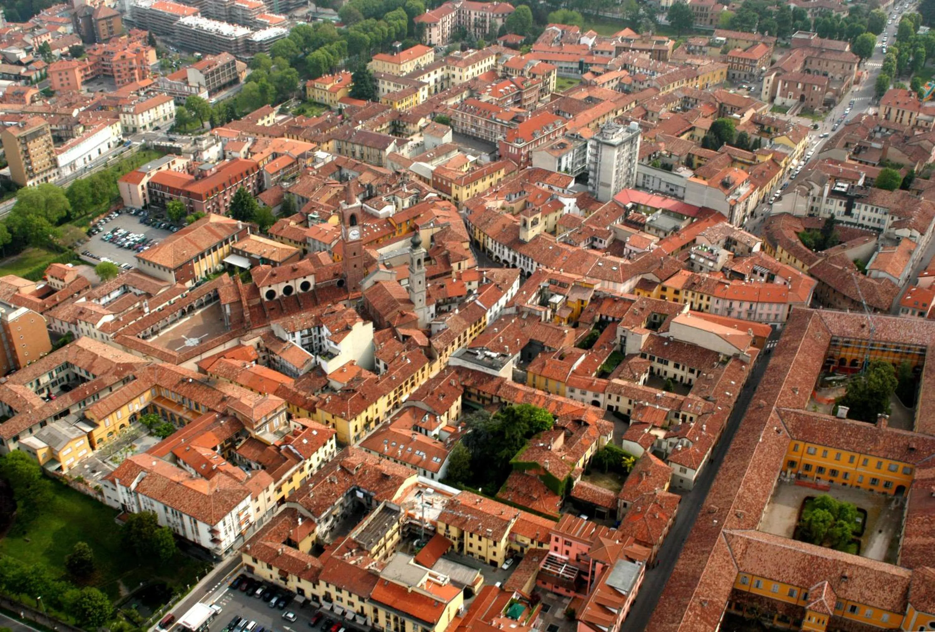 Bird's eye view in Nuovo Albergo Italia