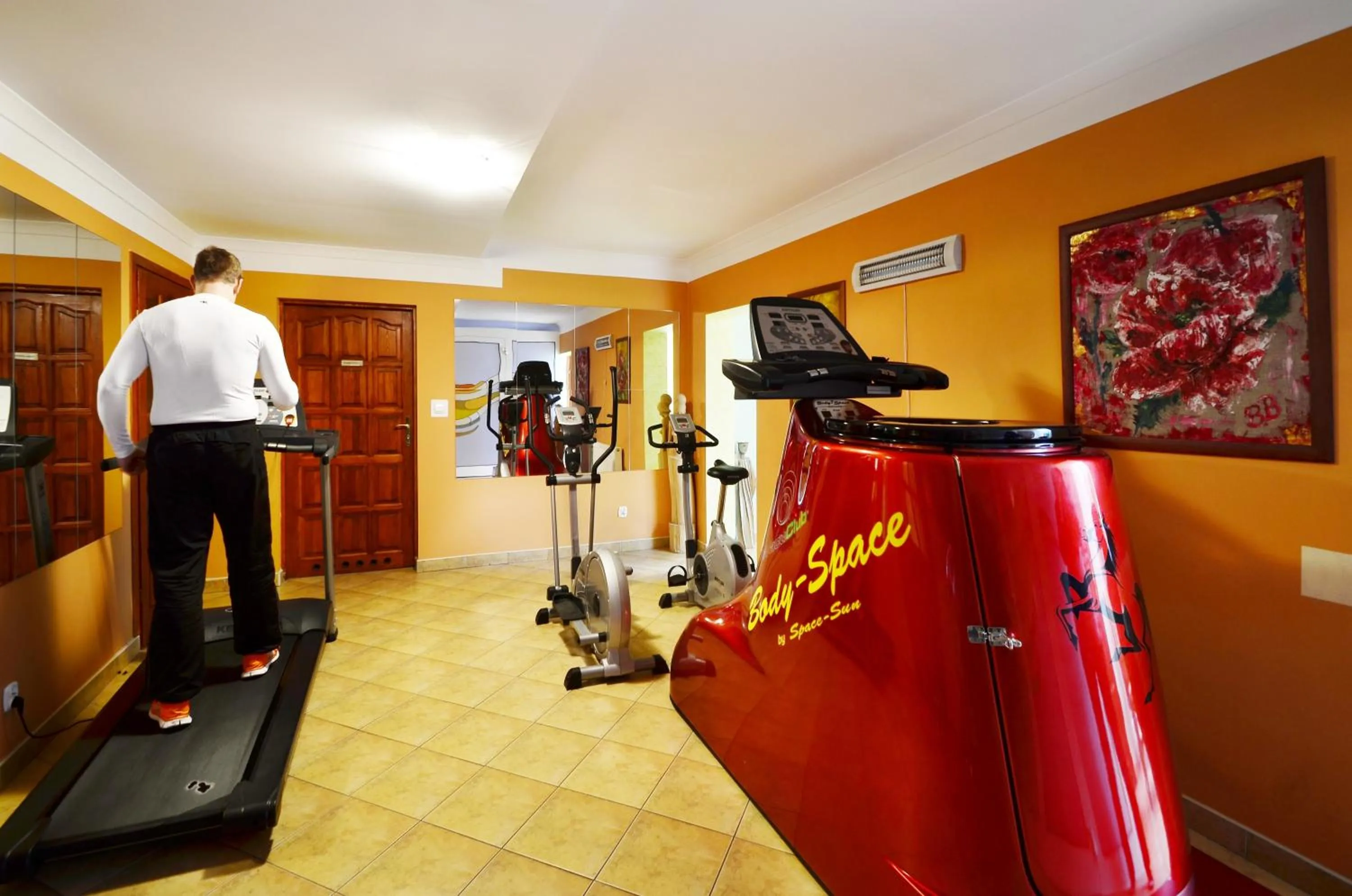 Fitness centre/facilities in Lech Resort & Spa