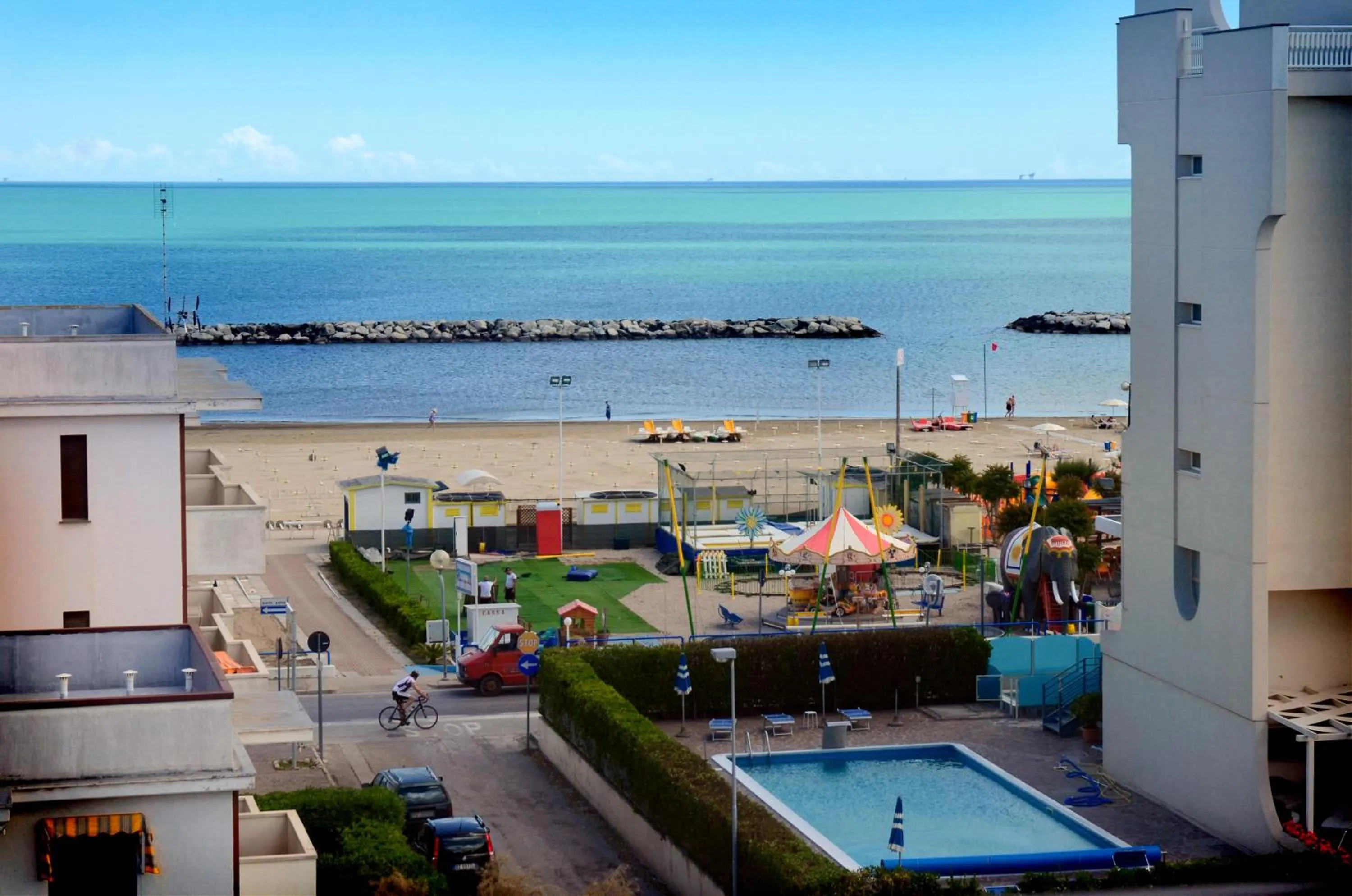 Balcony/Terrace in Hotel Apollo