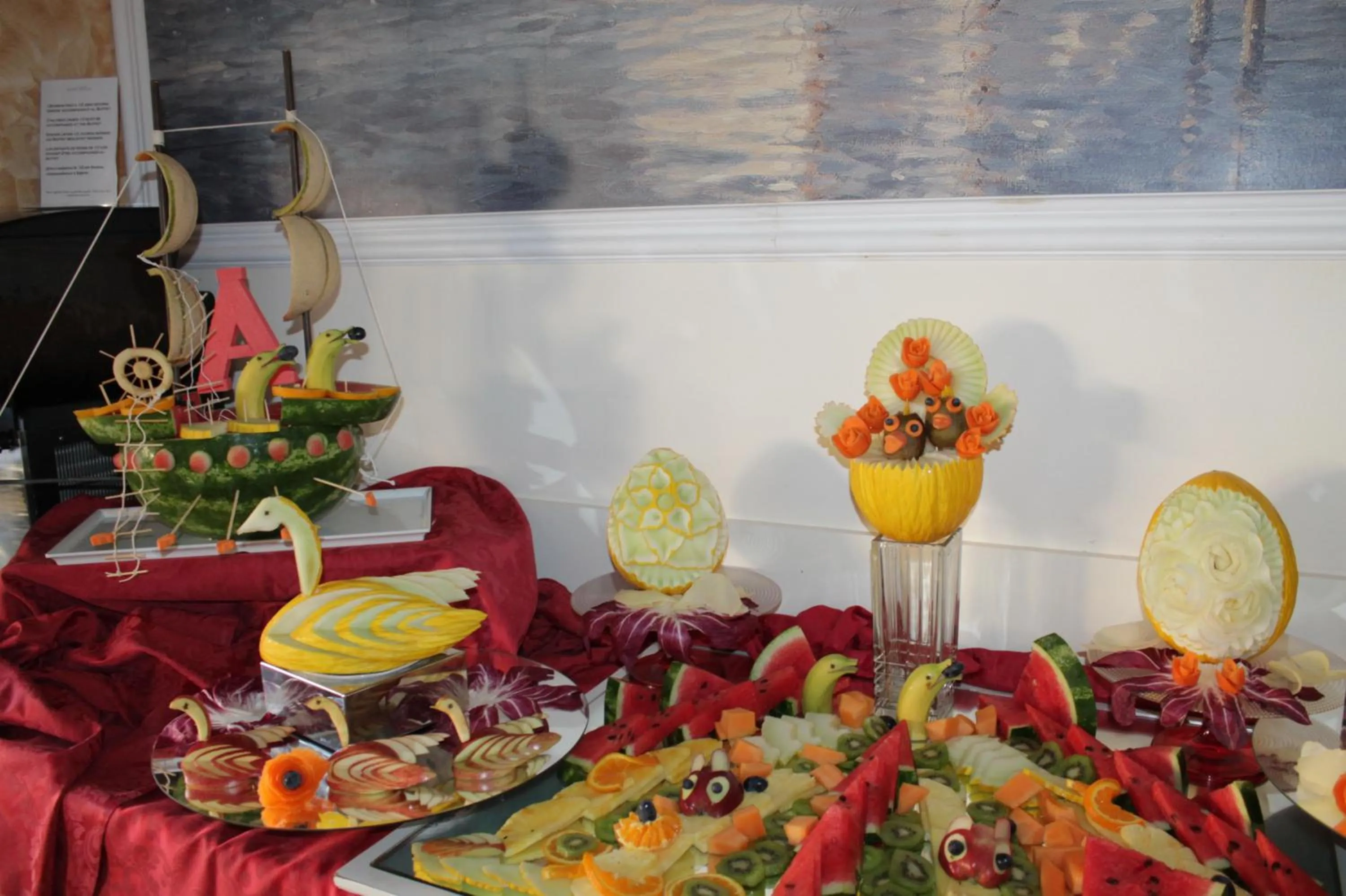 Decorative detail in Hotel Apollo