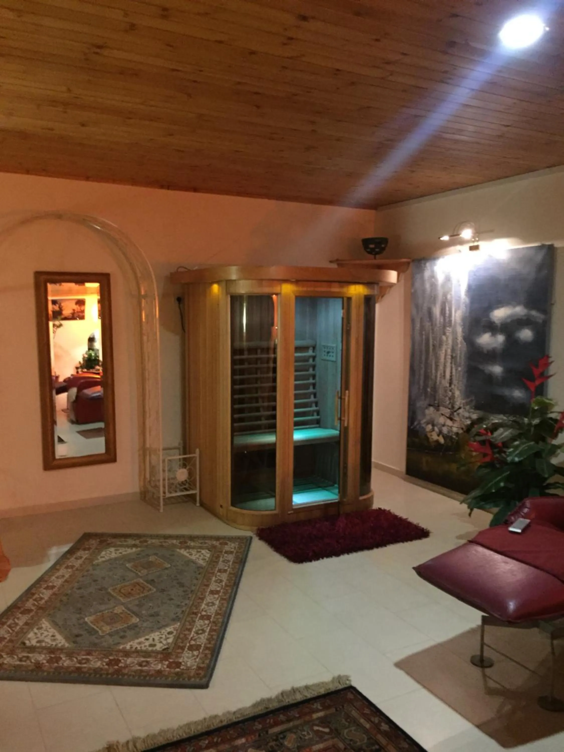 Sauna in Hotel Apollo