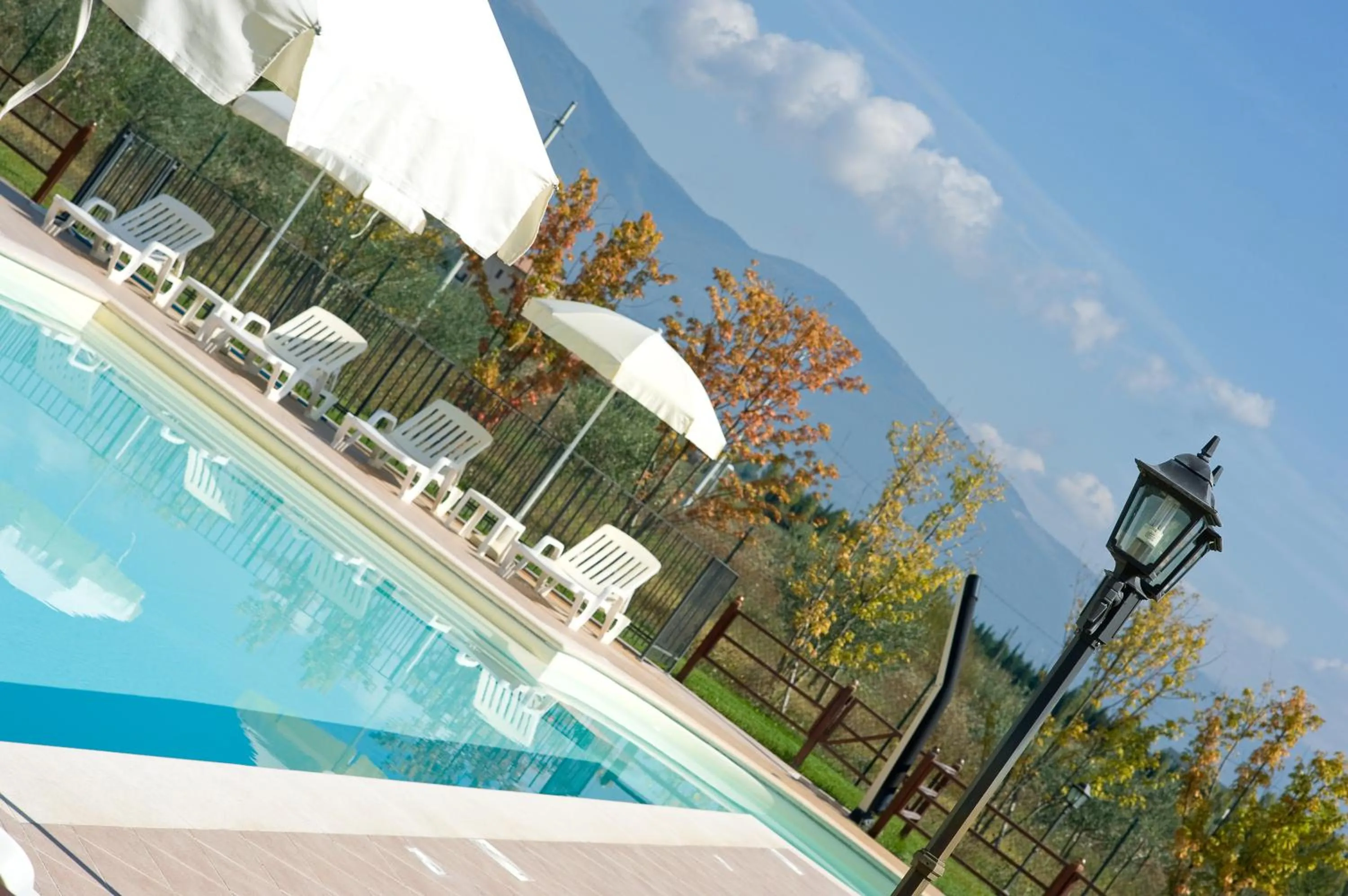 Swimming pool in Agriturismo Le Rondini Di Francesco Di Assisi