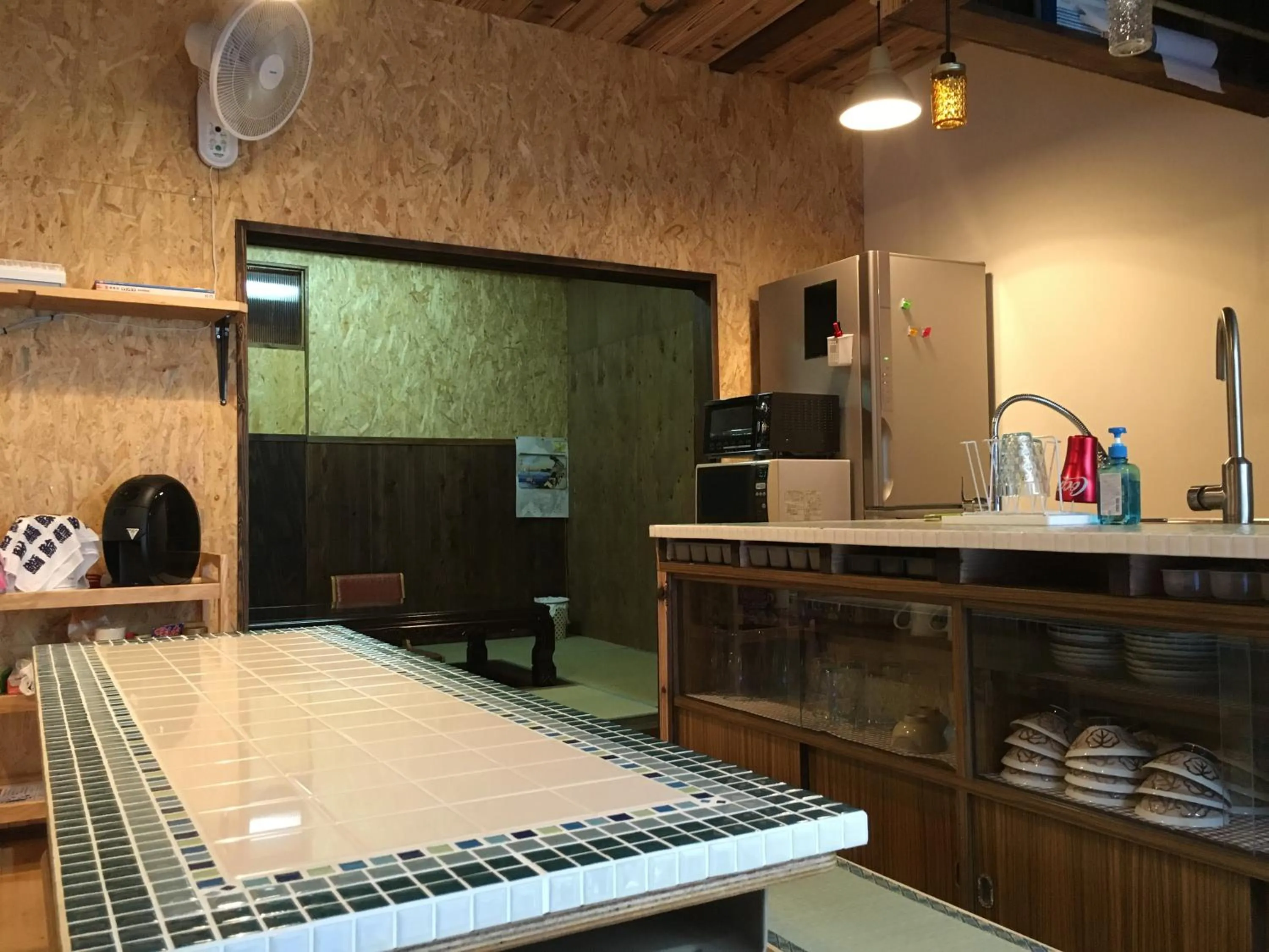 Kitchen or kitchenette in Guesthouse Kiten