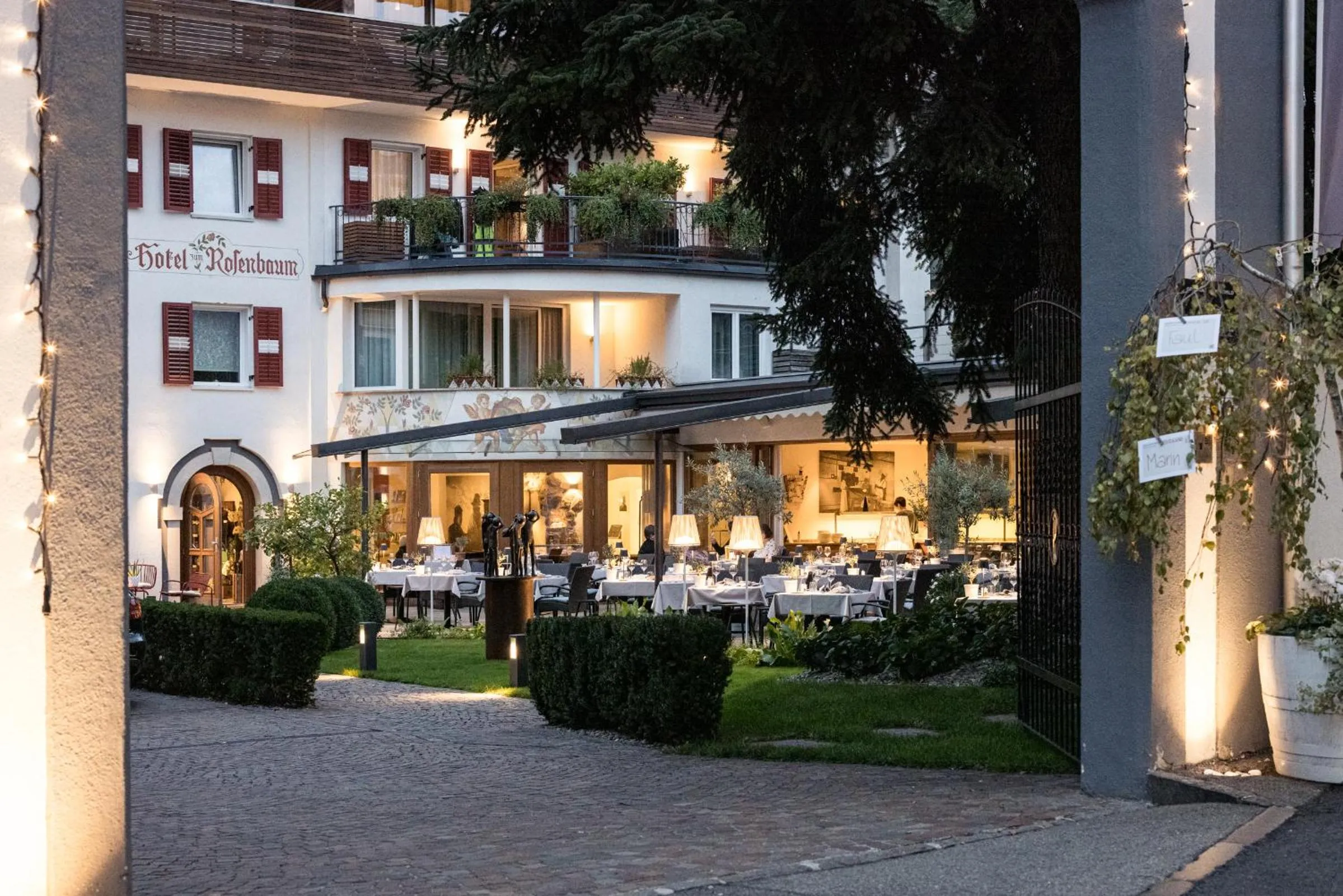 Restaurant/places to eat in Boutique Hotel Zum Rosenbaum