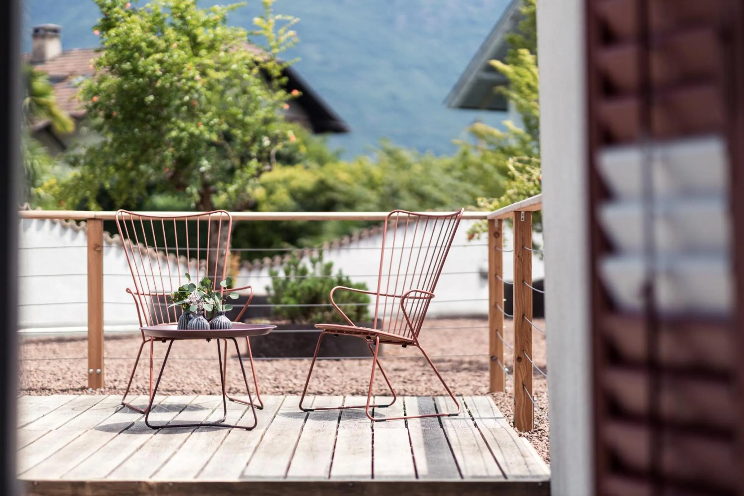 Balcony/Terrace in Boutique Hotel Zum Rosenbaum