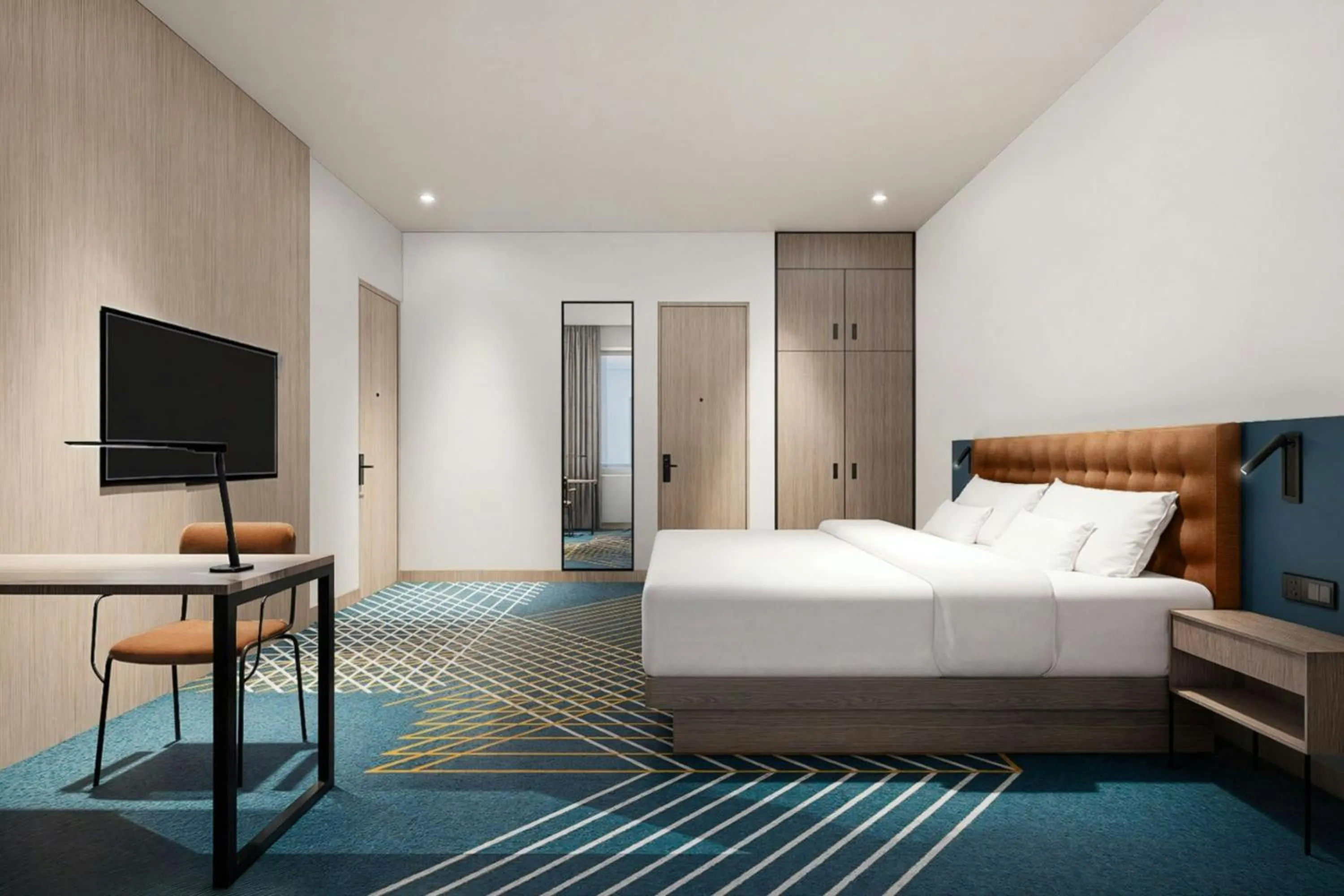 Photo of the whole room, Bed in Four Points by Sheraton Jakarta Thamrin