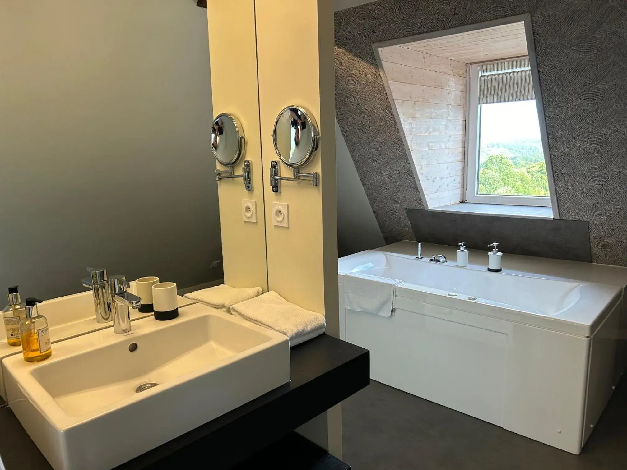 Suite with Spa Bath in Logis Hôtel de Paris Suite with Spa Bath in Logis Hôtel de Paris