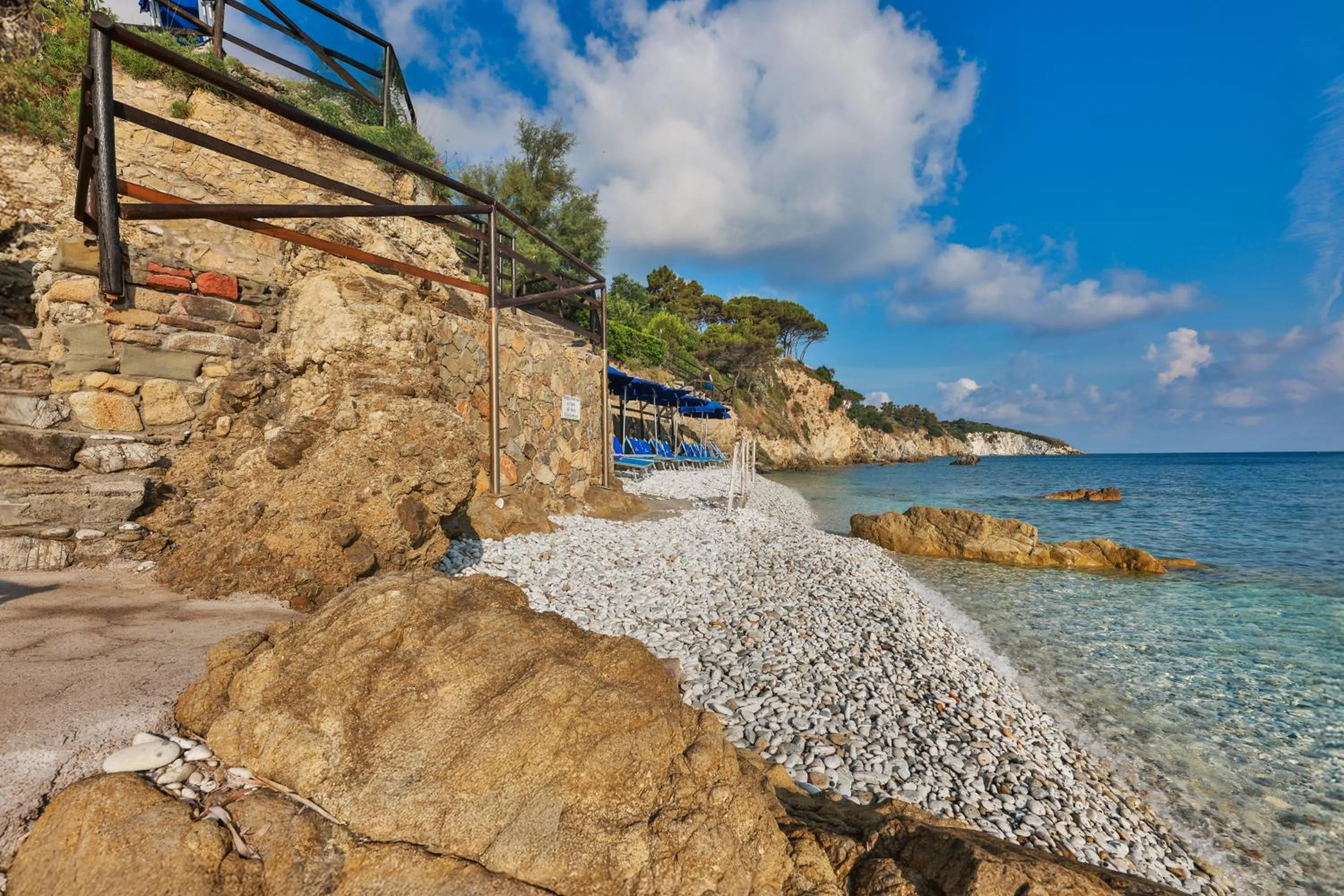 Beach in Hotel Villa Ombrosa