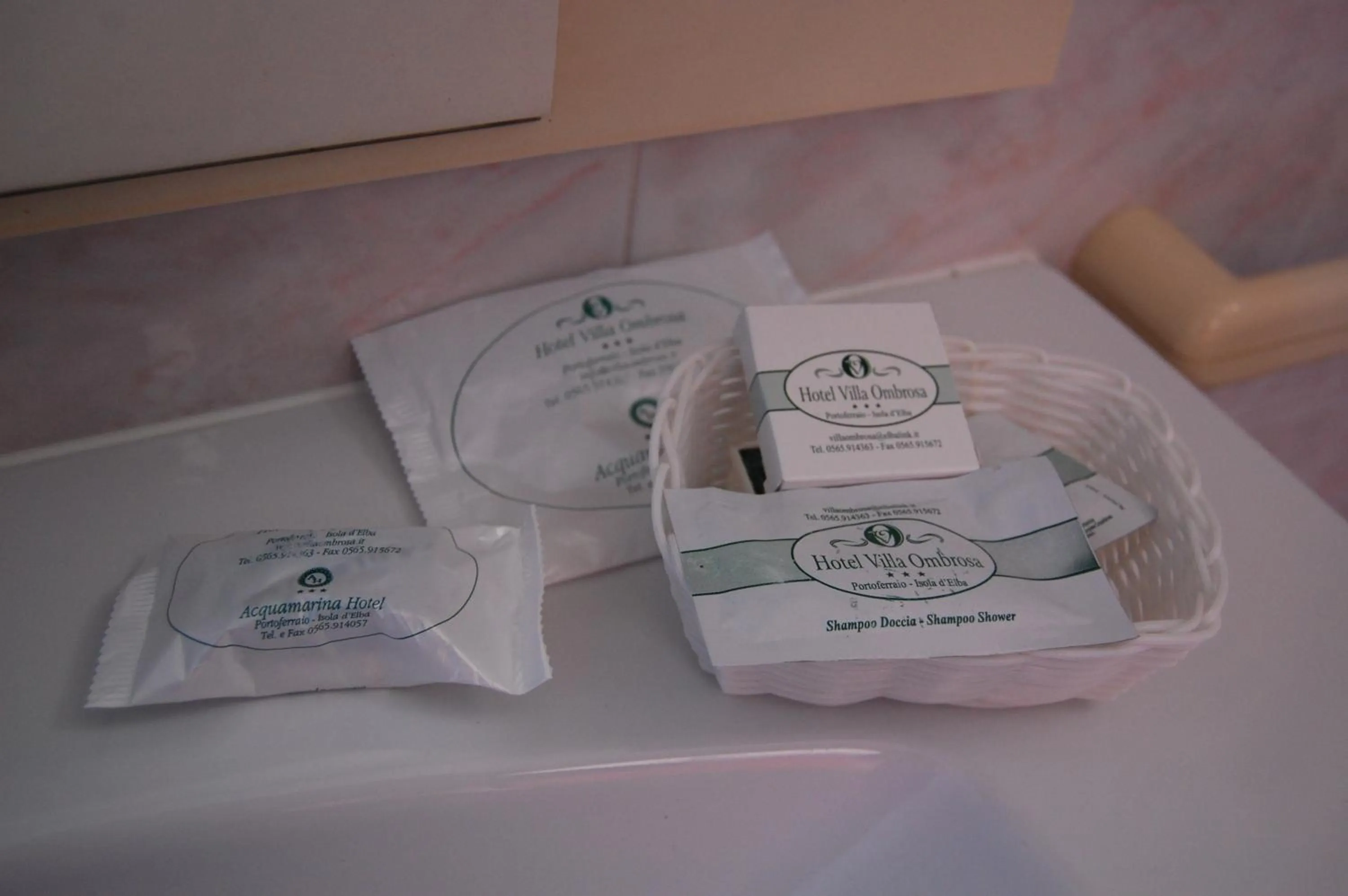 Decorative detail in Hotel Villa Ombrosa