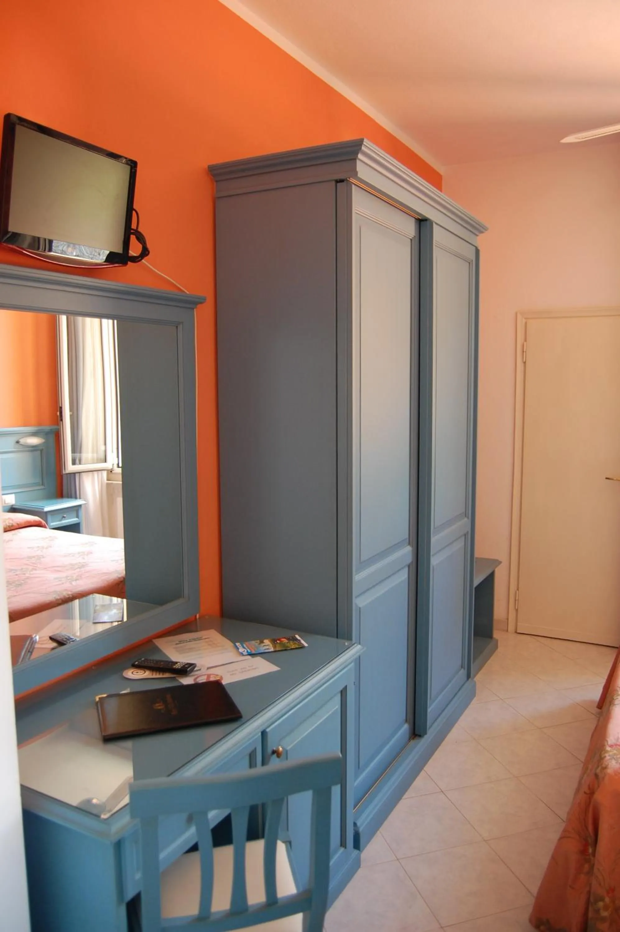 Decorative detail, Bed in Hotel Villa Ombrosa