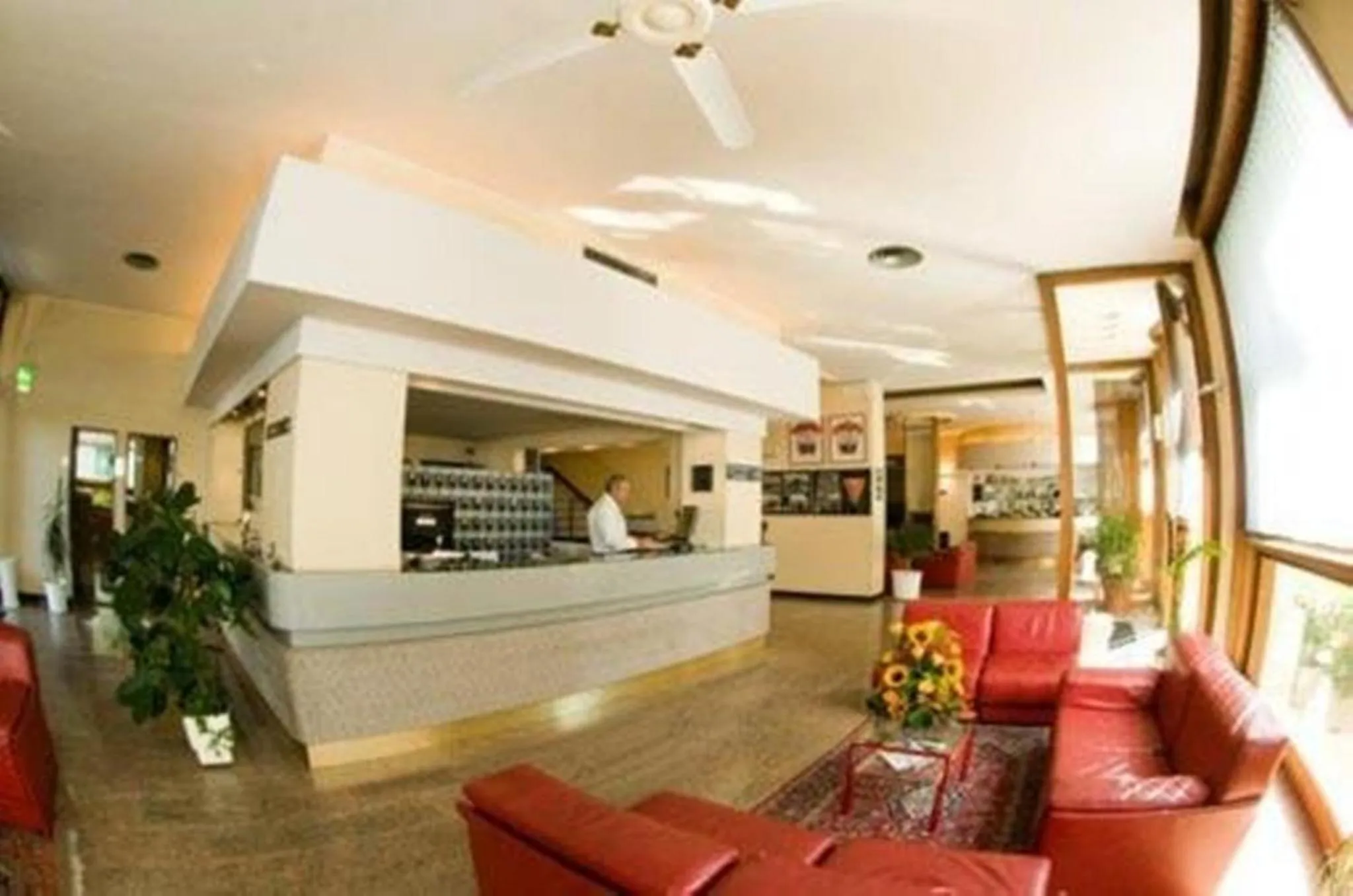 Lobby or reception in Hotel Milano