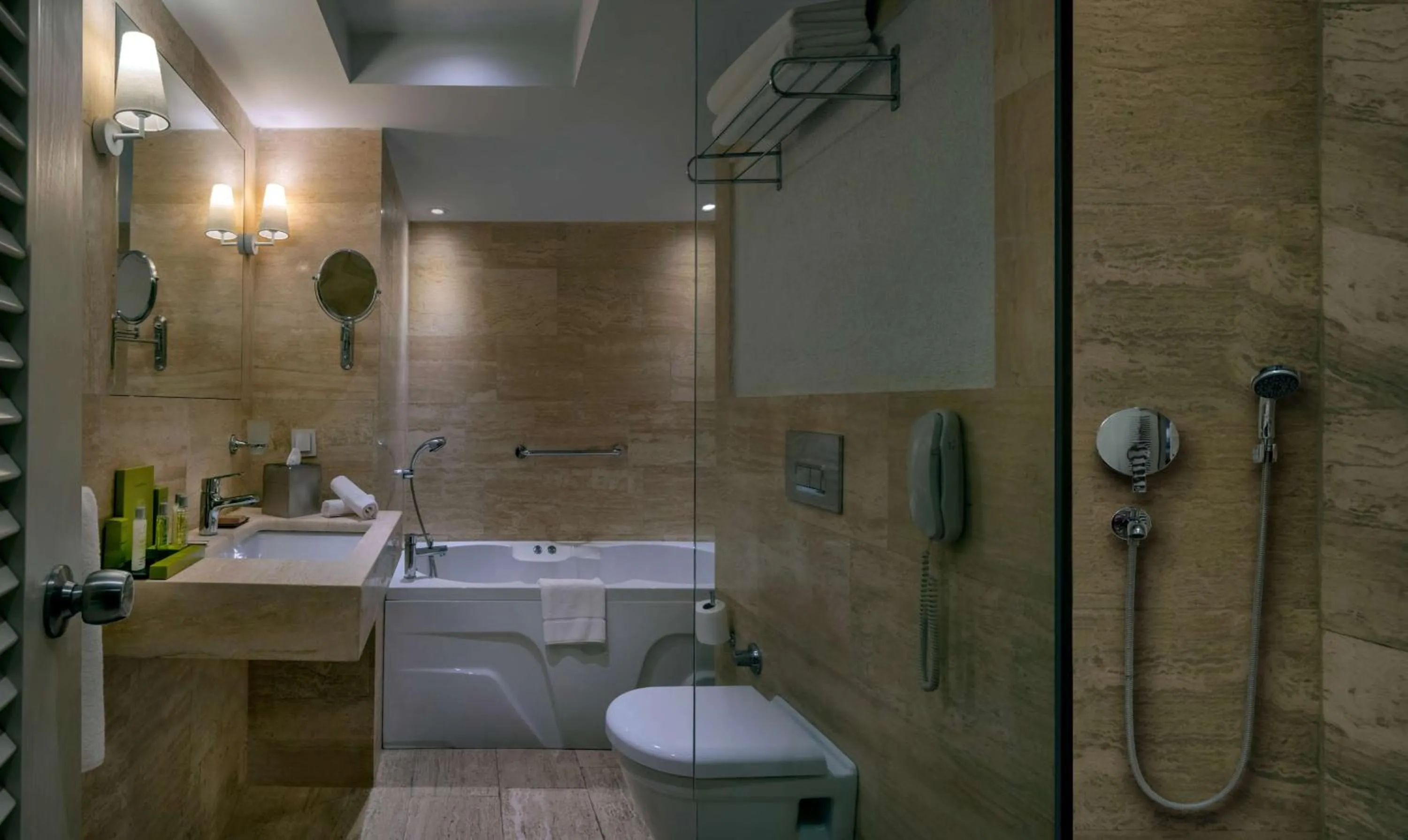 Bathroom in DoubleTree by Hilton Bodrum Marina Vista