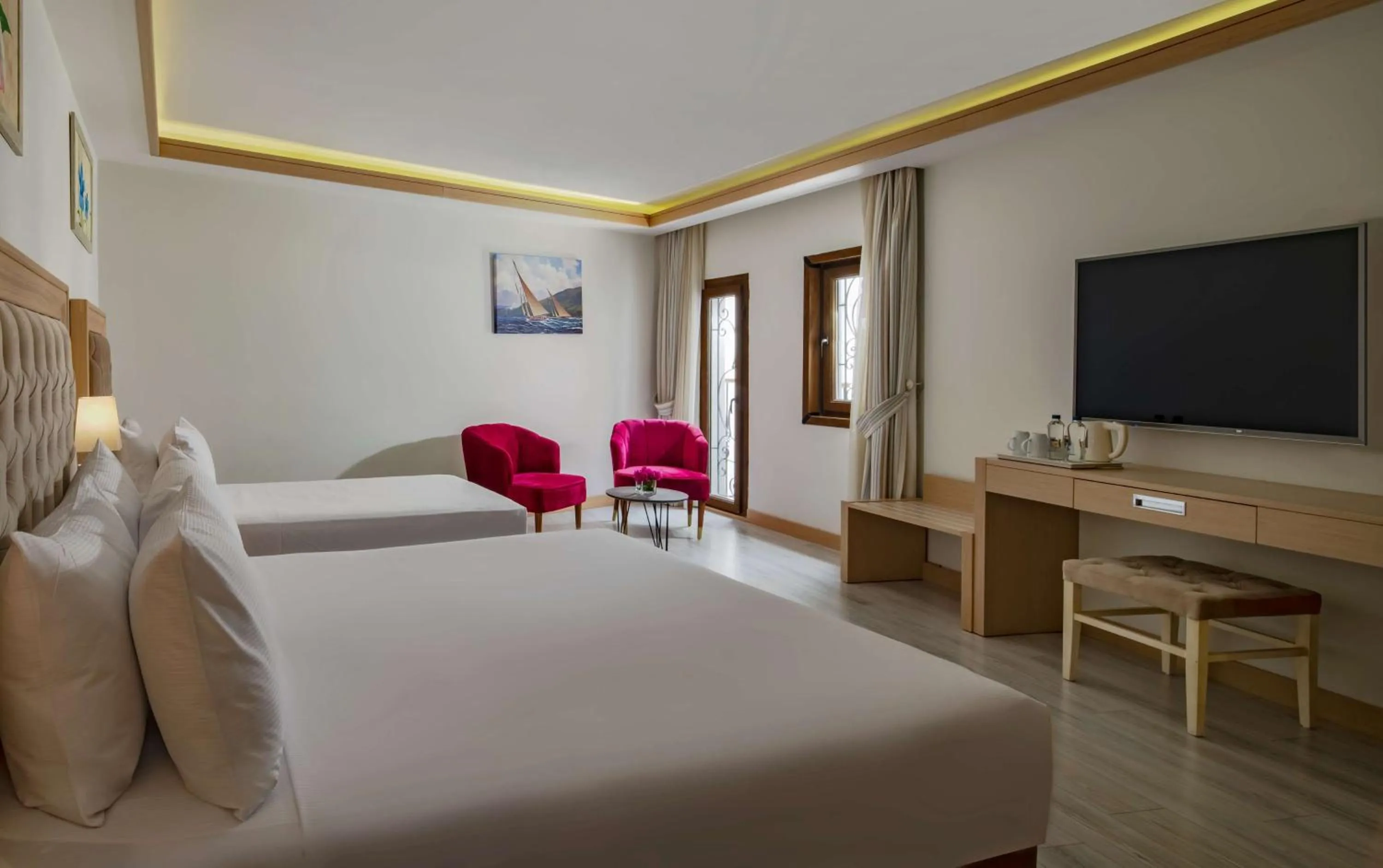 Bedroom in DoubleTree by Hilton Bodrum Marina Vista