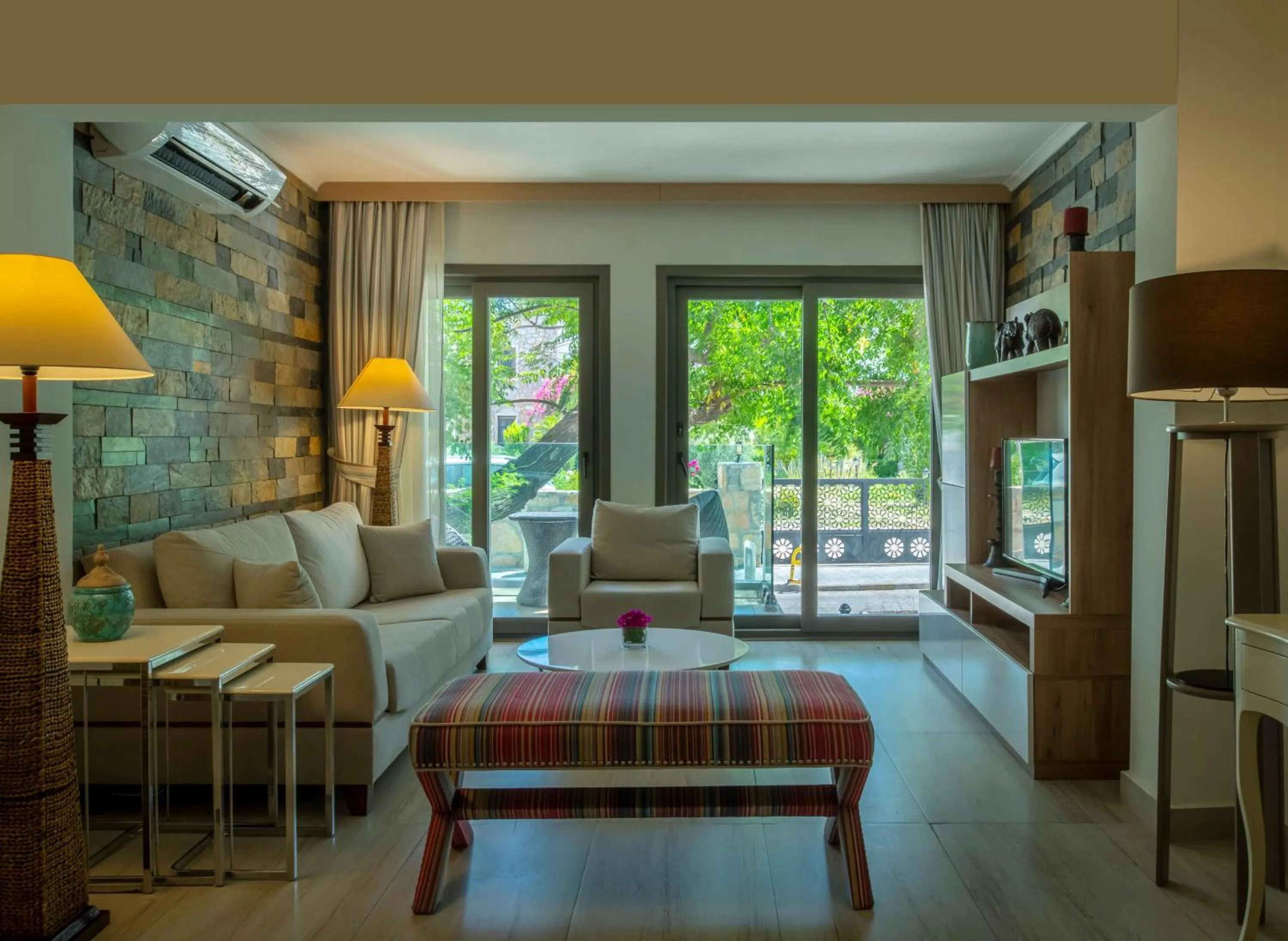 Living room in DoubleTree by Hilton Bodrum Marina Vista