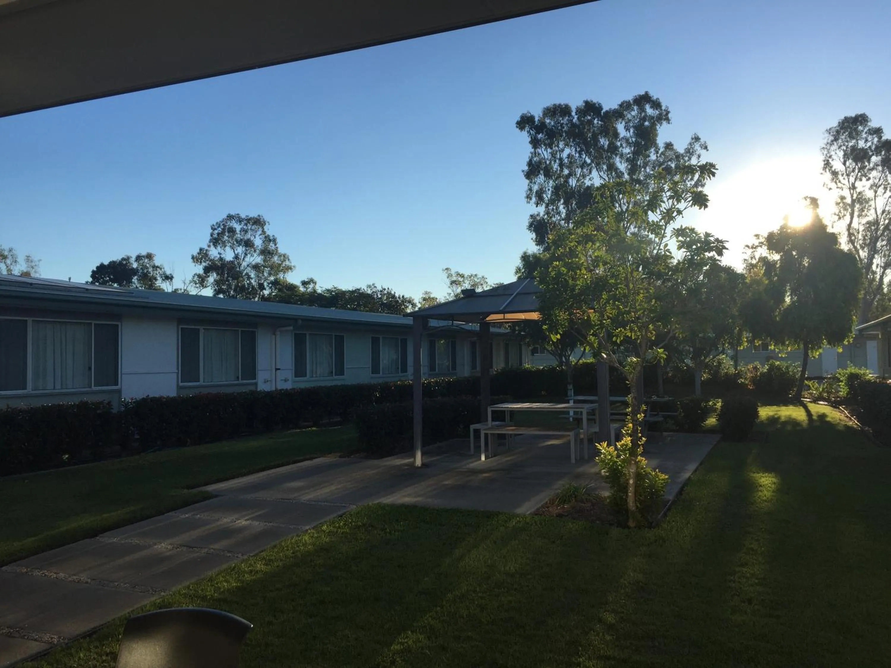 Garden in Swag Motel