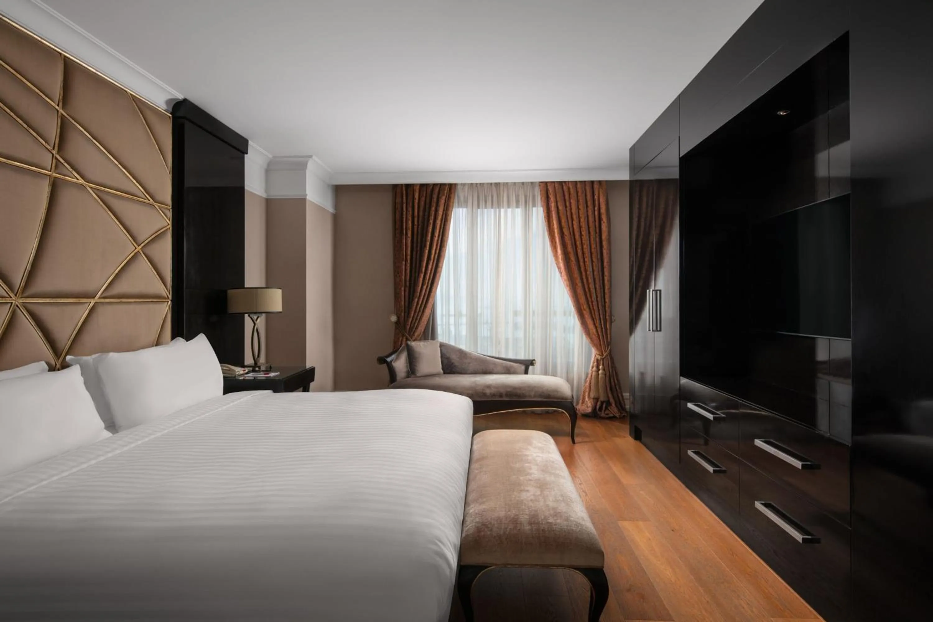 Bedroom, Bed in Istanbul Marriott Hotel Pendik