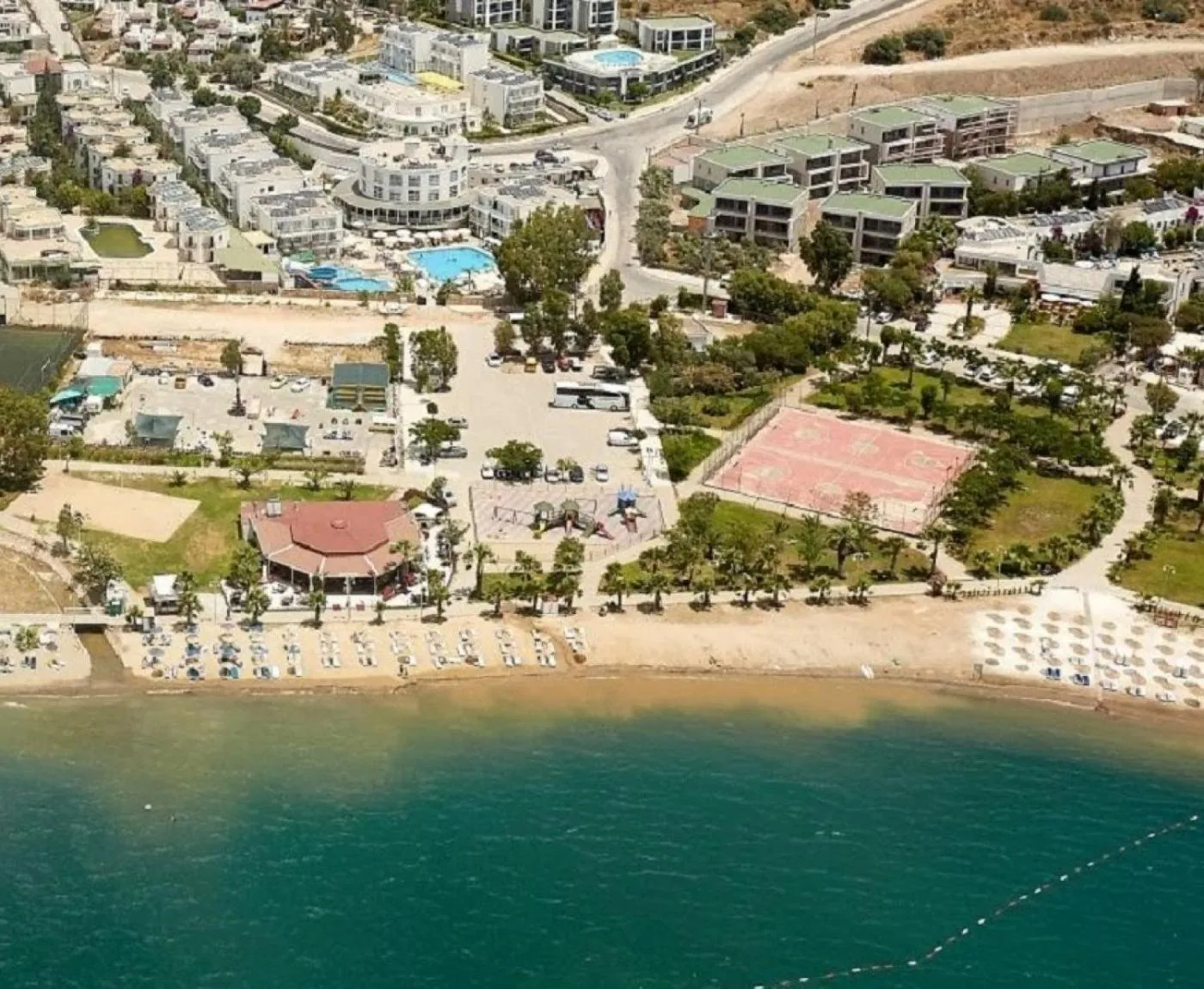Bird's eye view in Flora Hotel