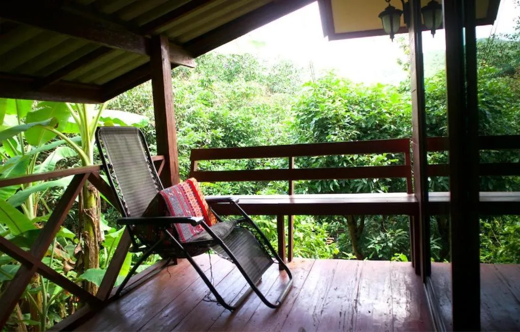 Balcony/Terrace in Maewin Guesthouse and Resort