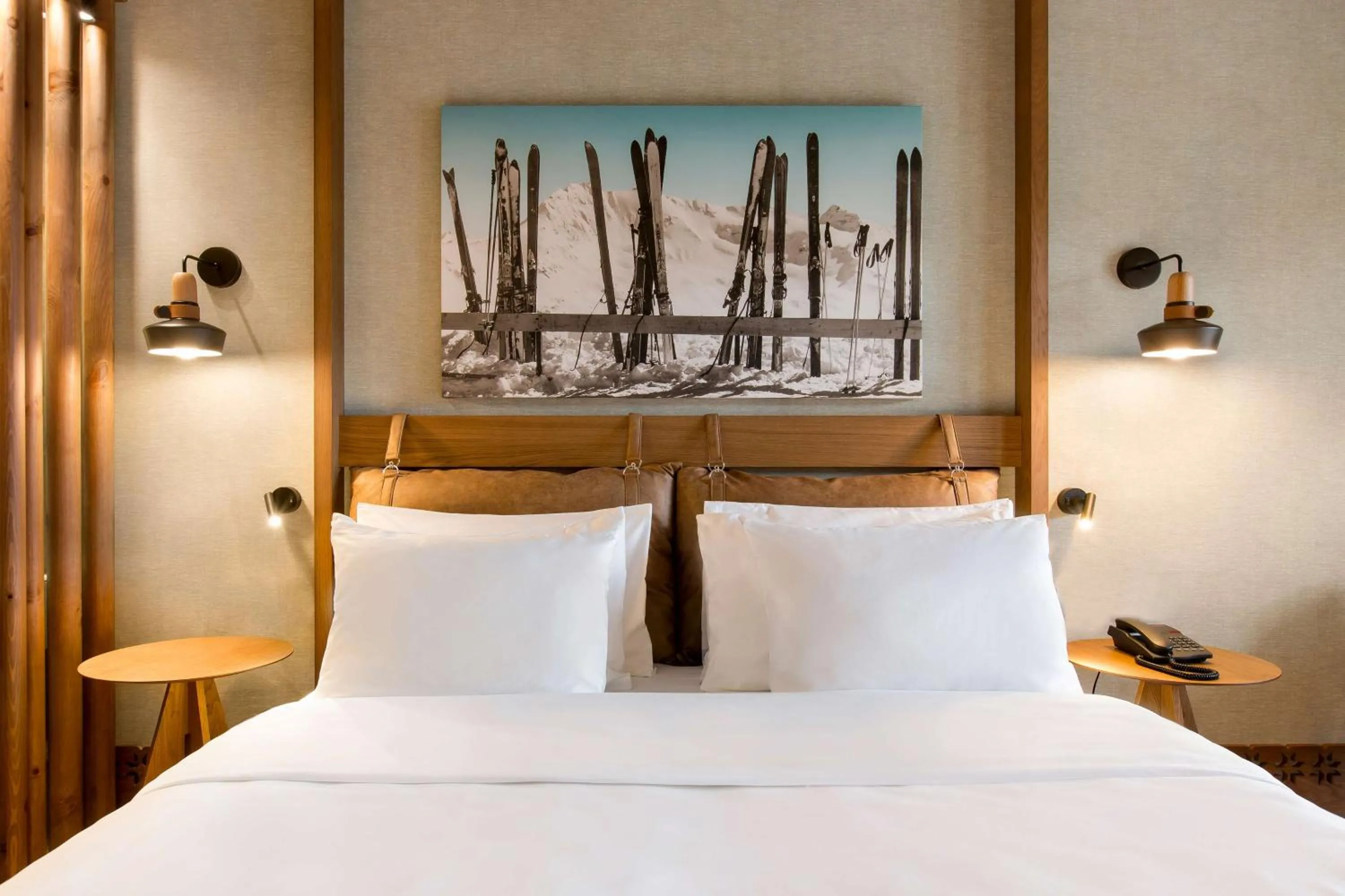 Photo of the whole room, Bed in Grand Hotel Savoia Cortina d'Ampezzo, A Radisson Collection Hotel