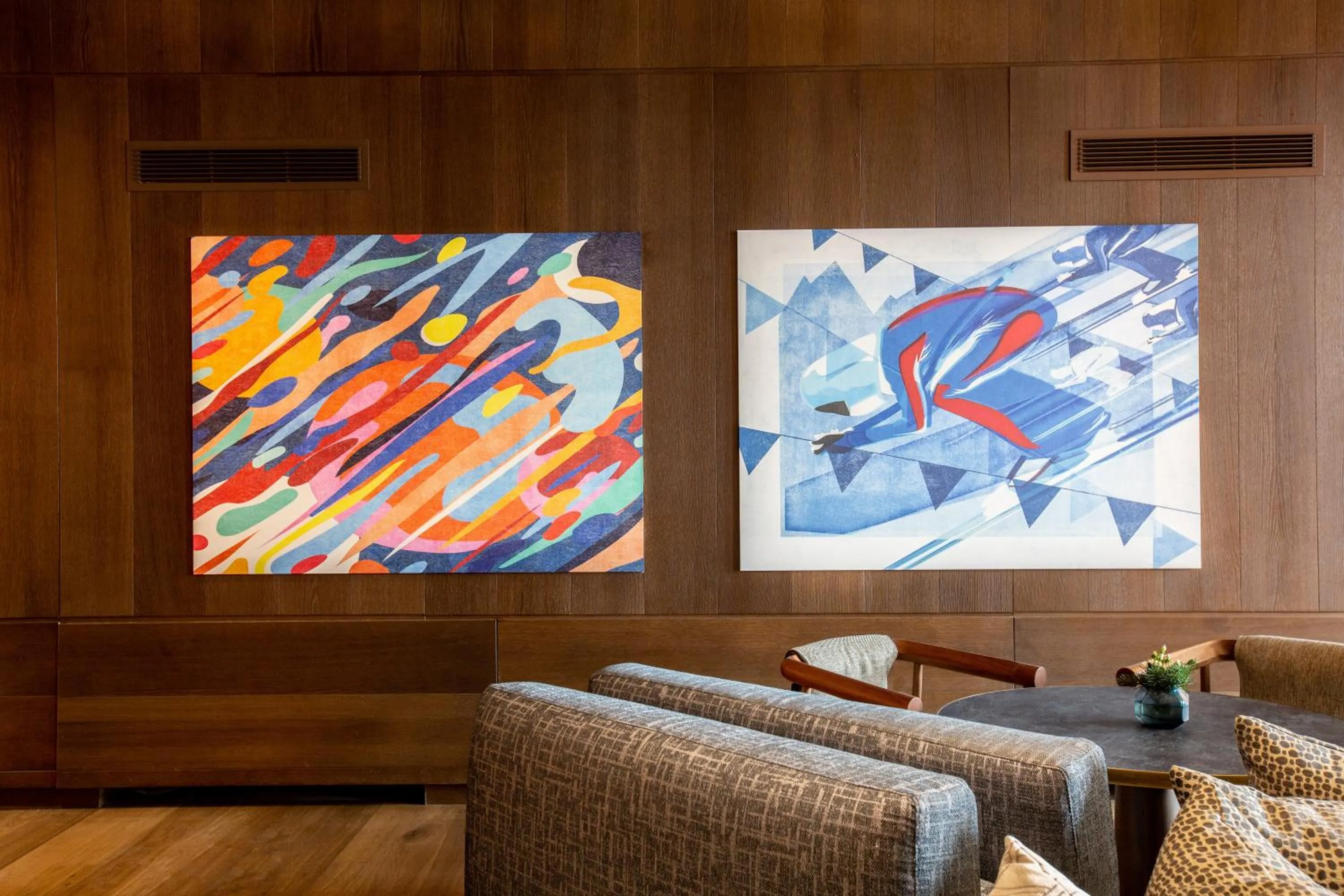 Decorative detail in Grand Hotel Savoia Cortina d'Ampezzo, A Radisson Collection Hotel