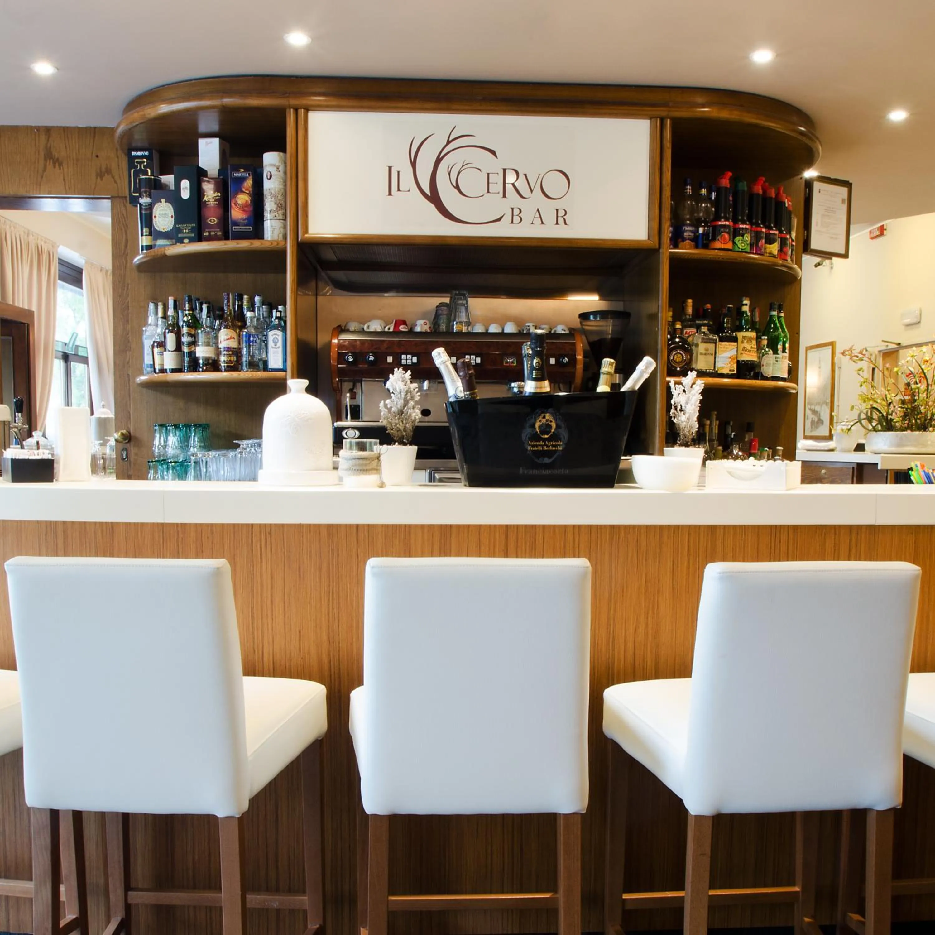 Lounge or bar in Hotel Il Cervo, SPA & Wellness, Bike Hotel