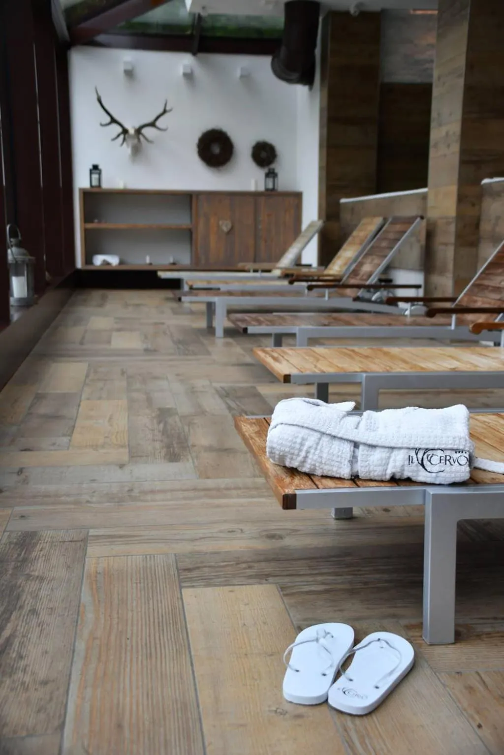 Spa and wellness centre/facilities in Hotel Il Cervo, SPA & Wellness, Bike Hotel