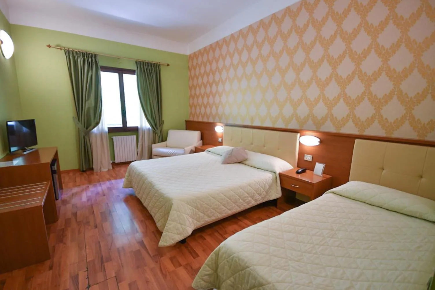 Bedroom, Bed in Hotel Il Cervo, SPA & Wellness, Bike Hotel