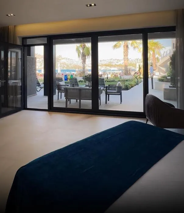 Photo of the whole room, Bed in The Highlight Bodrum