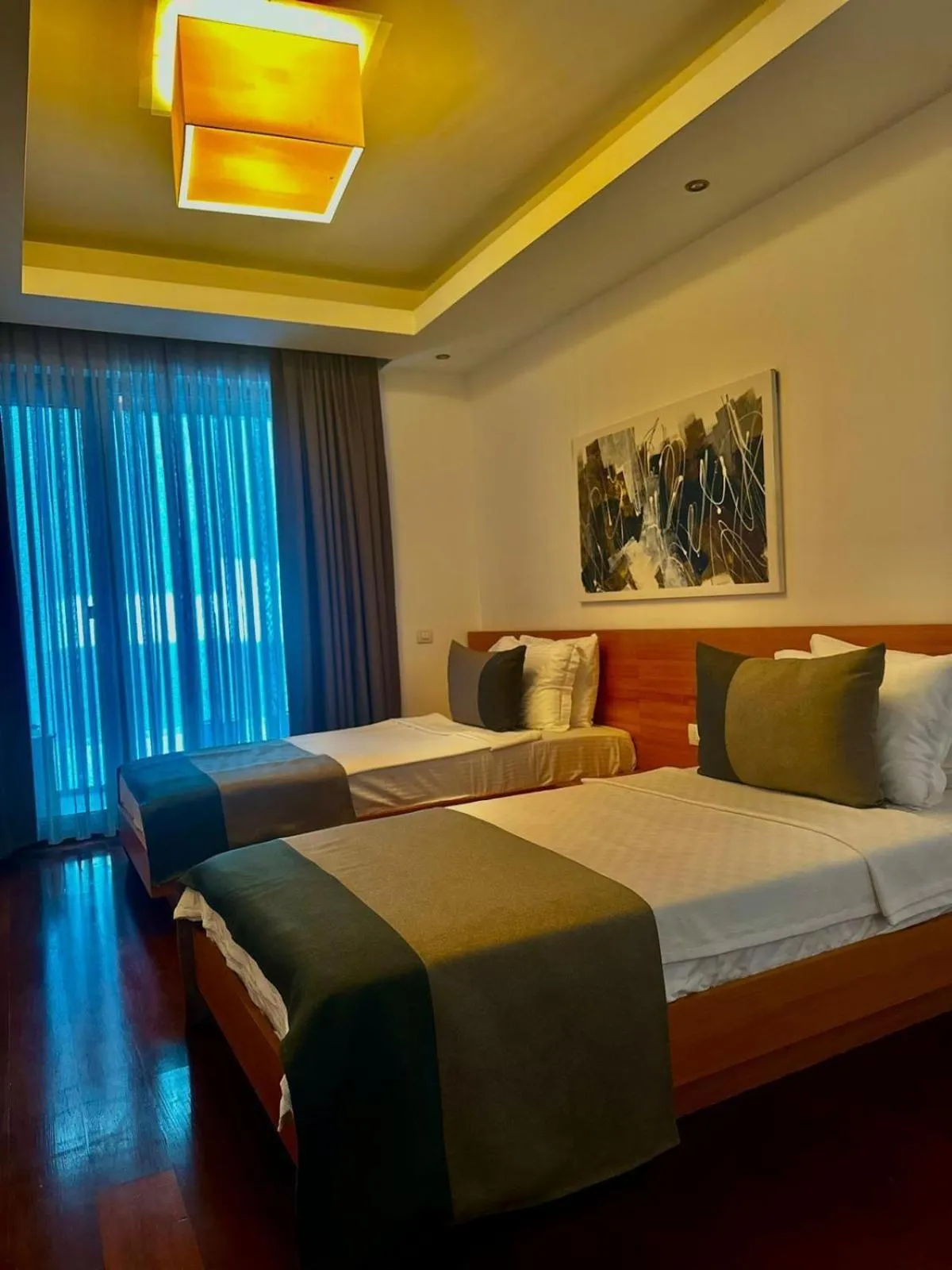 Photo of the whole room, Bed in The Highlight Bodrum