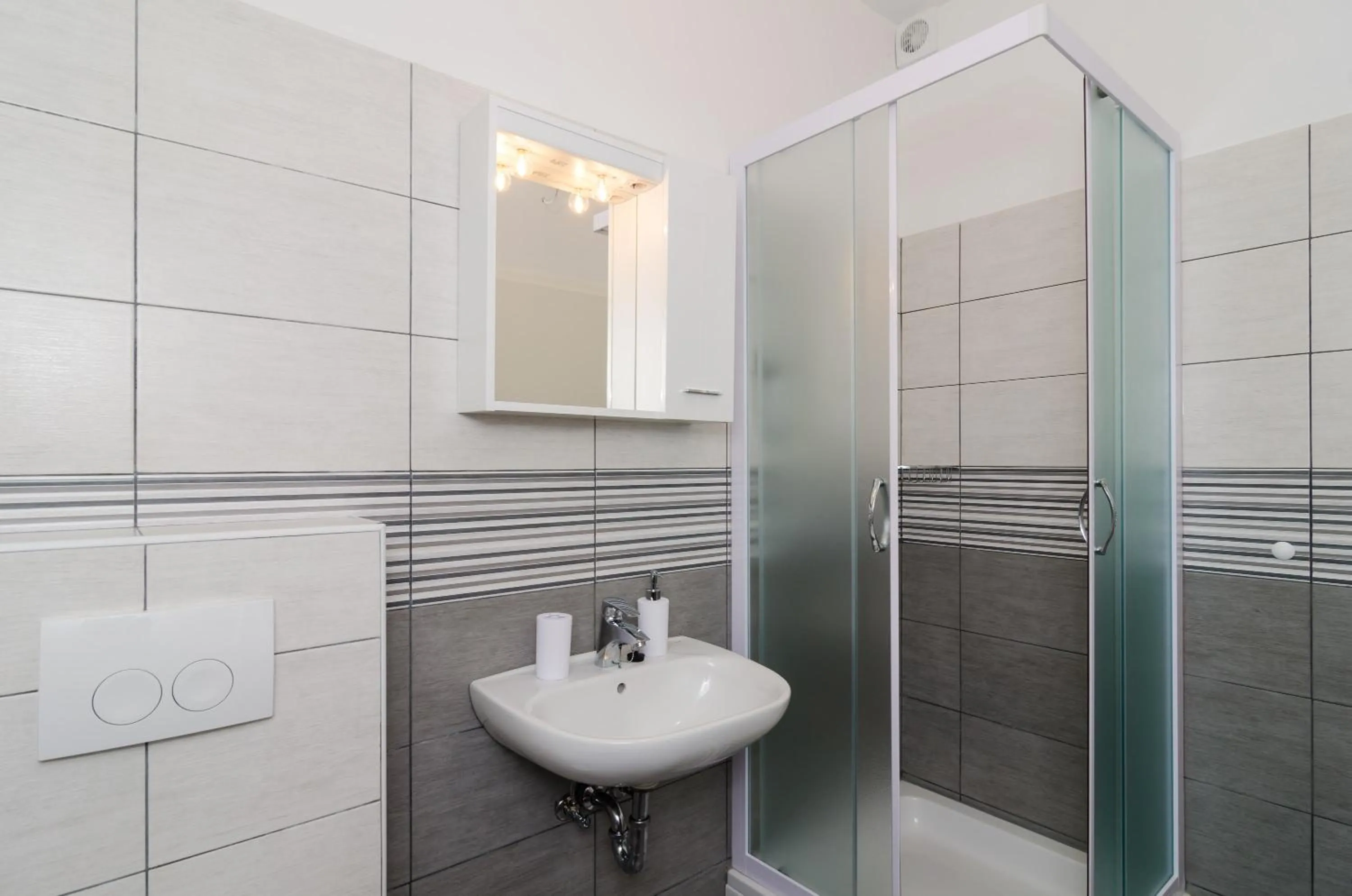 Bathroom in Cin&Co Central Apartments