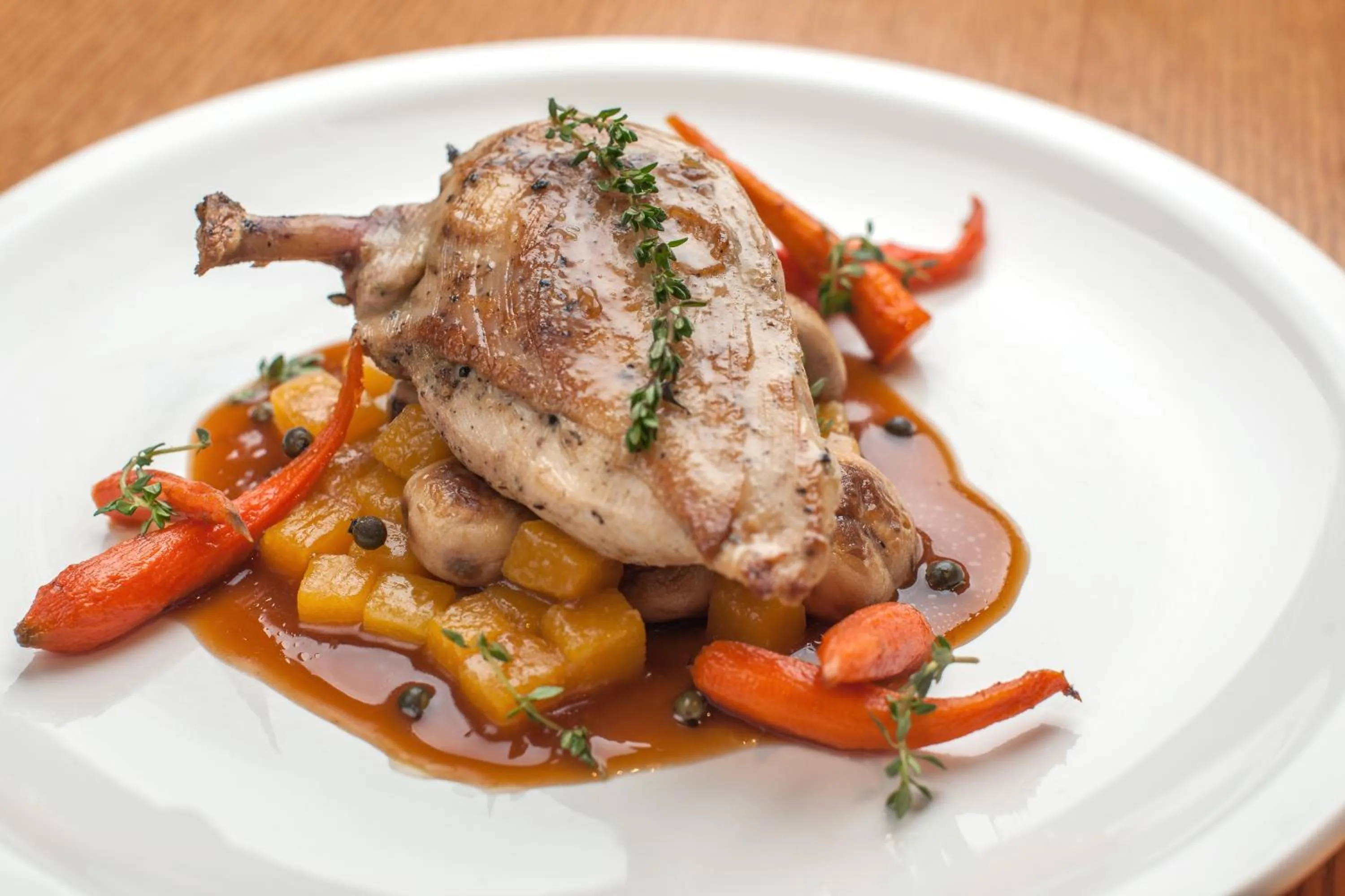 Food close-up in Feathers- A Radha Hotel, Chennai
