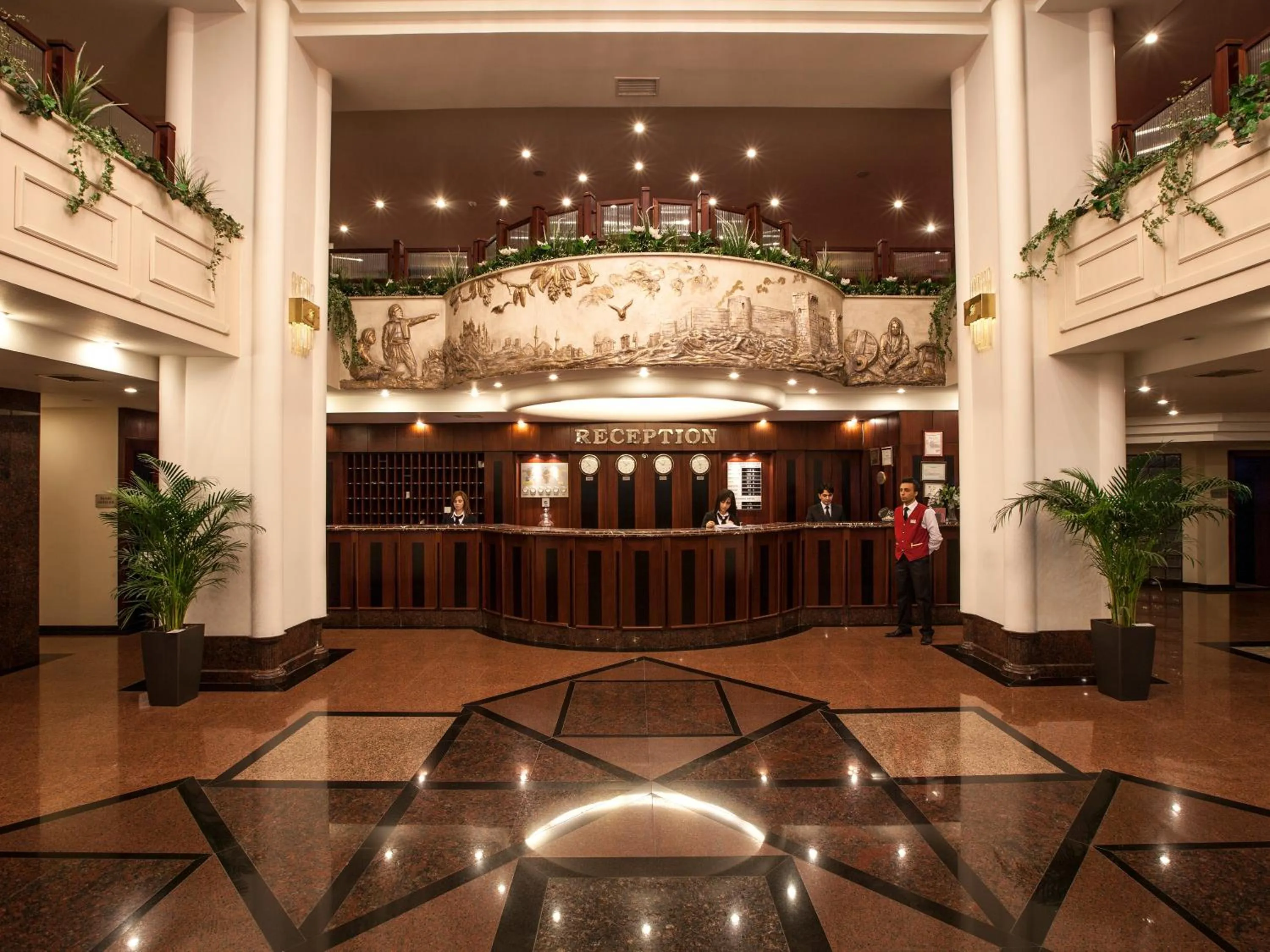 Lobby or reception in Grand Hotel Gaziantep