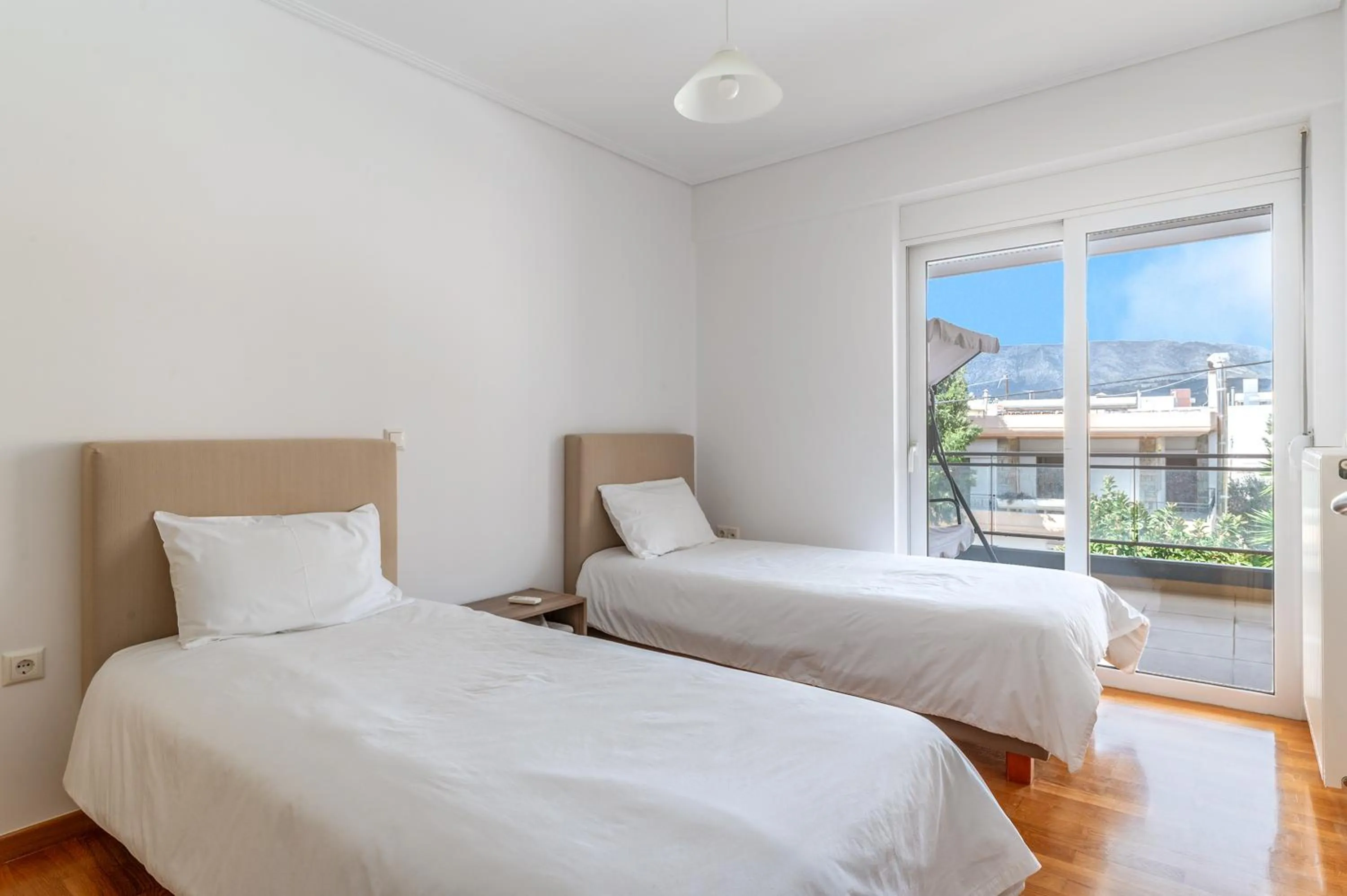 Bed in Elvita Spata Luxurious Villa