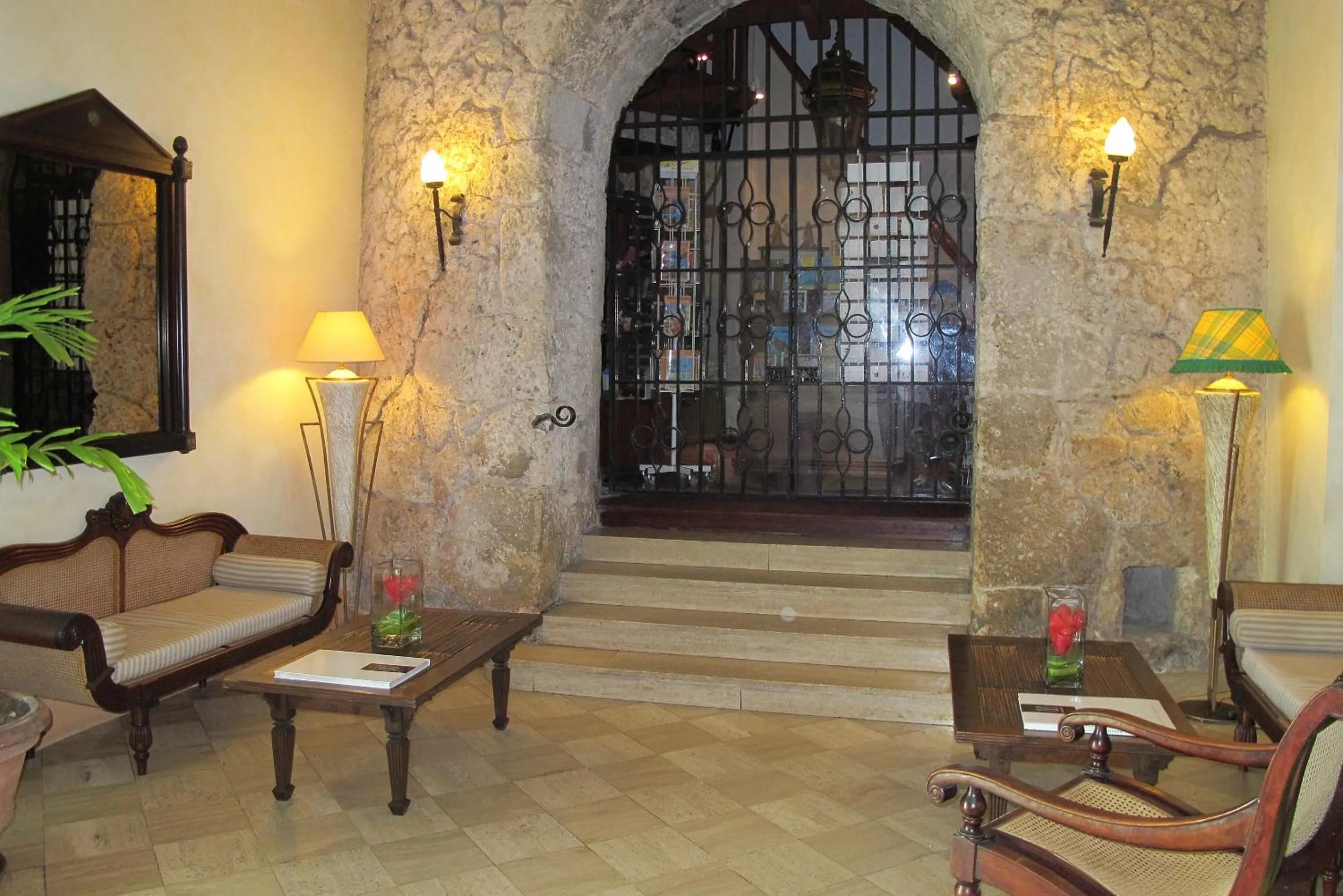 Lobby or reception in Hotel Auberge de la Vieille Tour