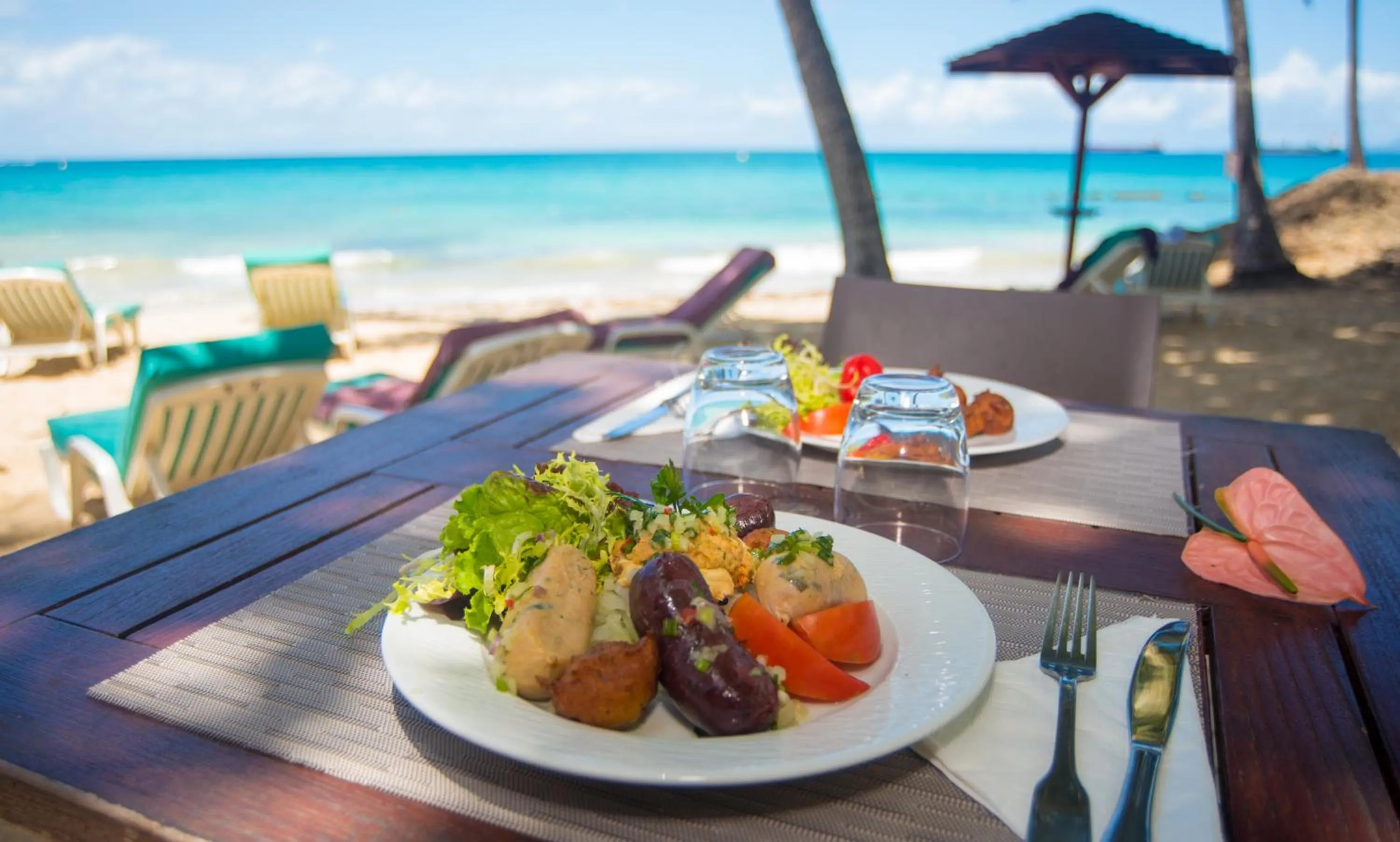Beach in Hotel Auberge de la Vieille Tour
