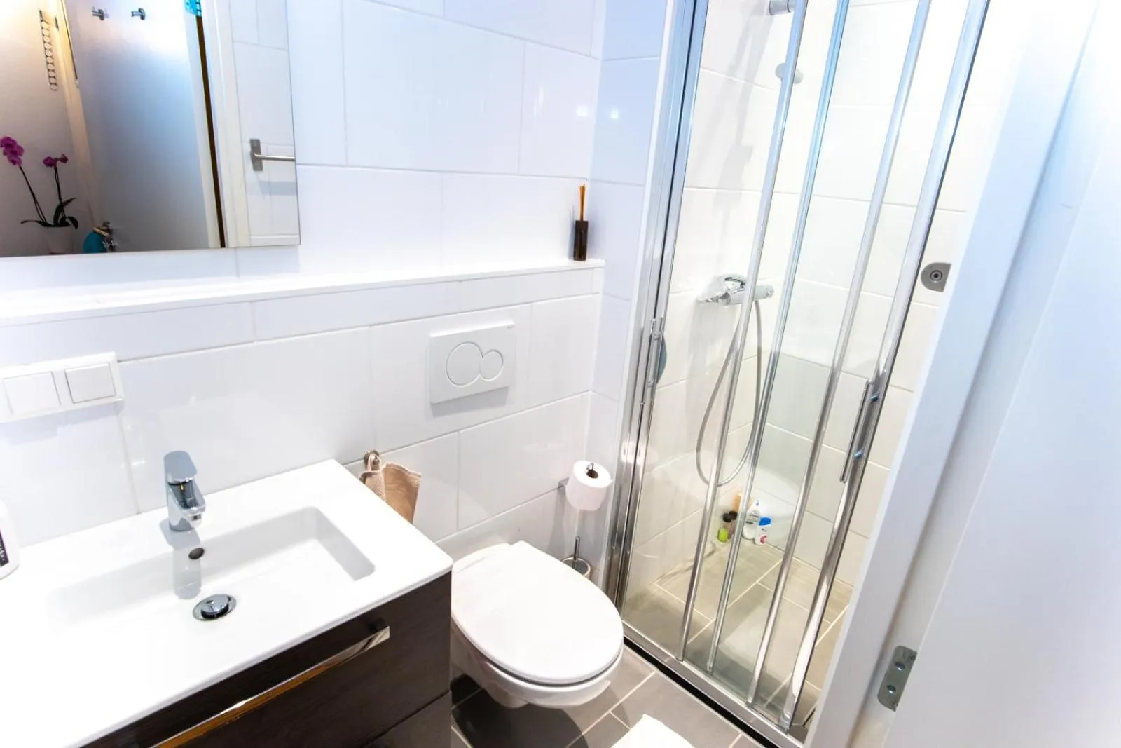 Bathroom in Mercedes Bed&Breakfast Amsterdam