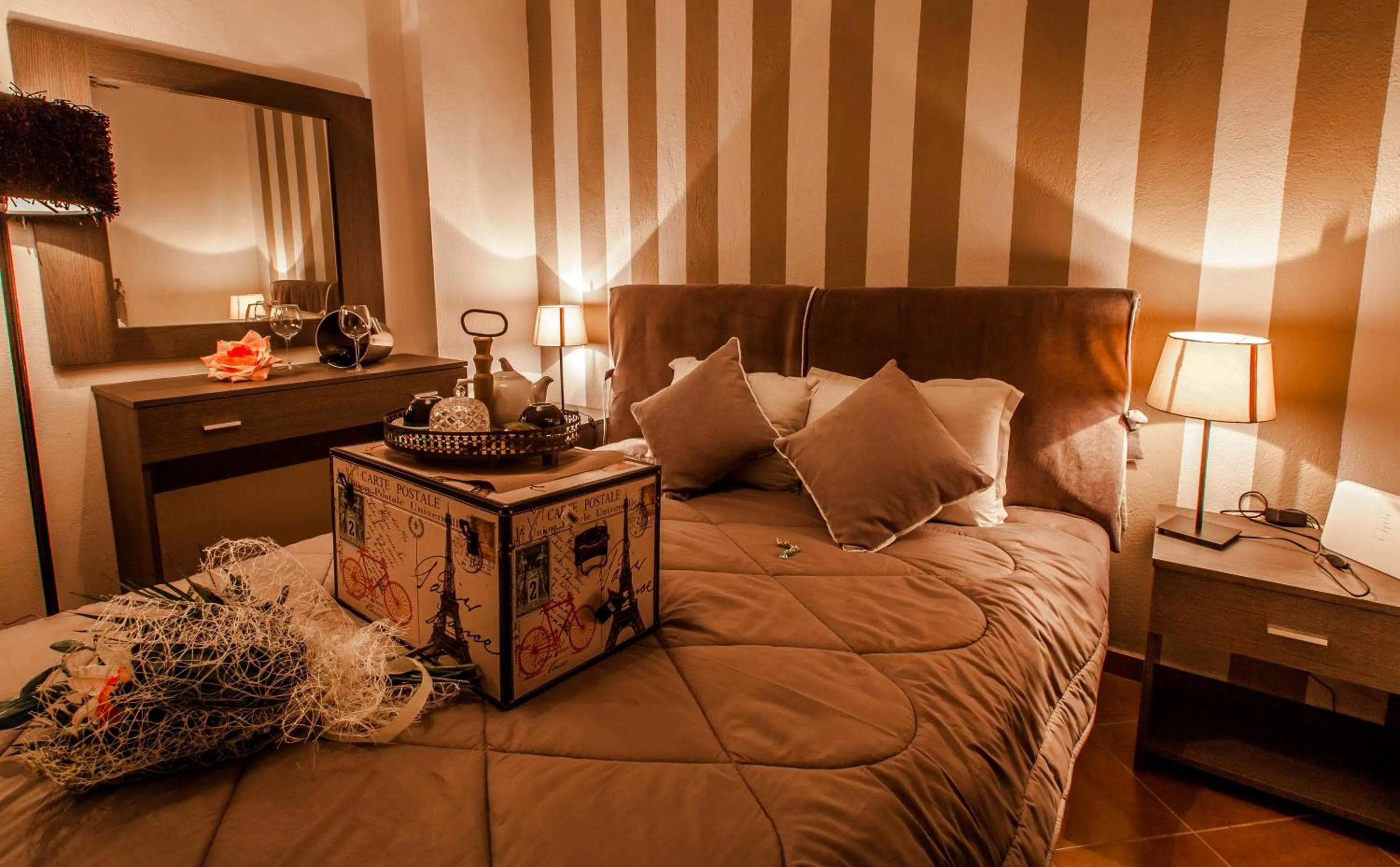 Bedroom, Bed in Aqua Mare Sea Side Rooms