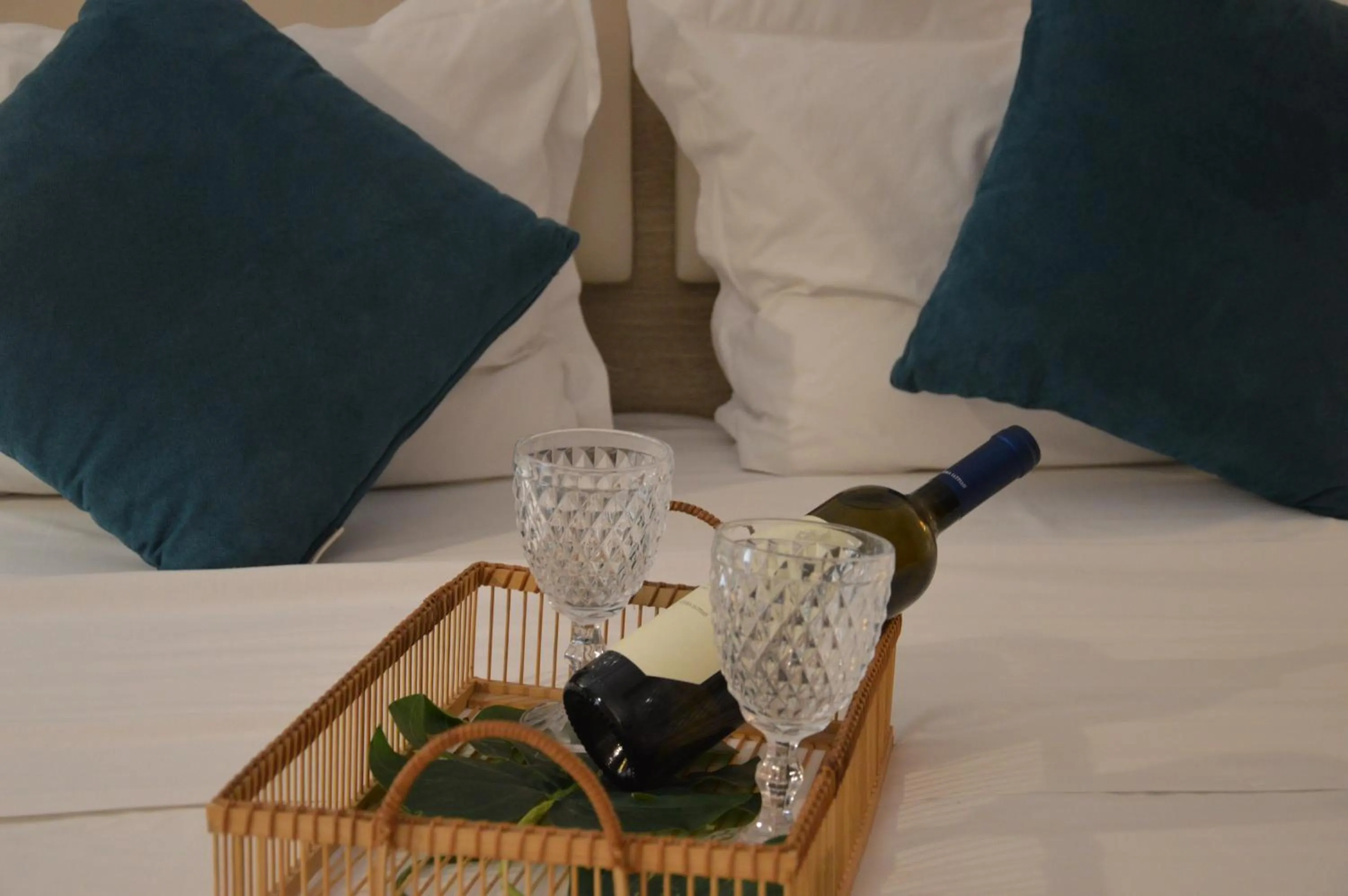Drinks, Bed in Aqua Mare Sea Side Rooms